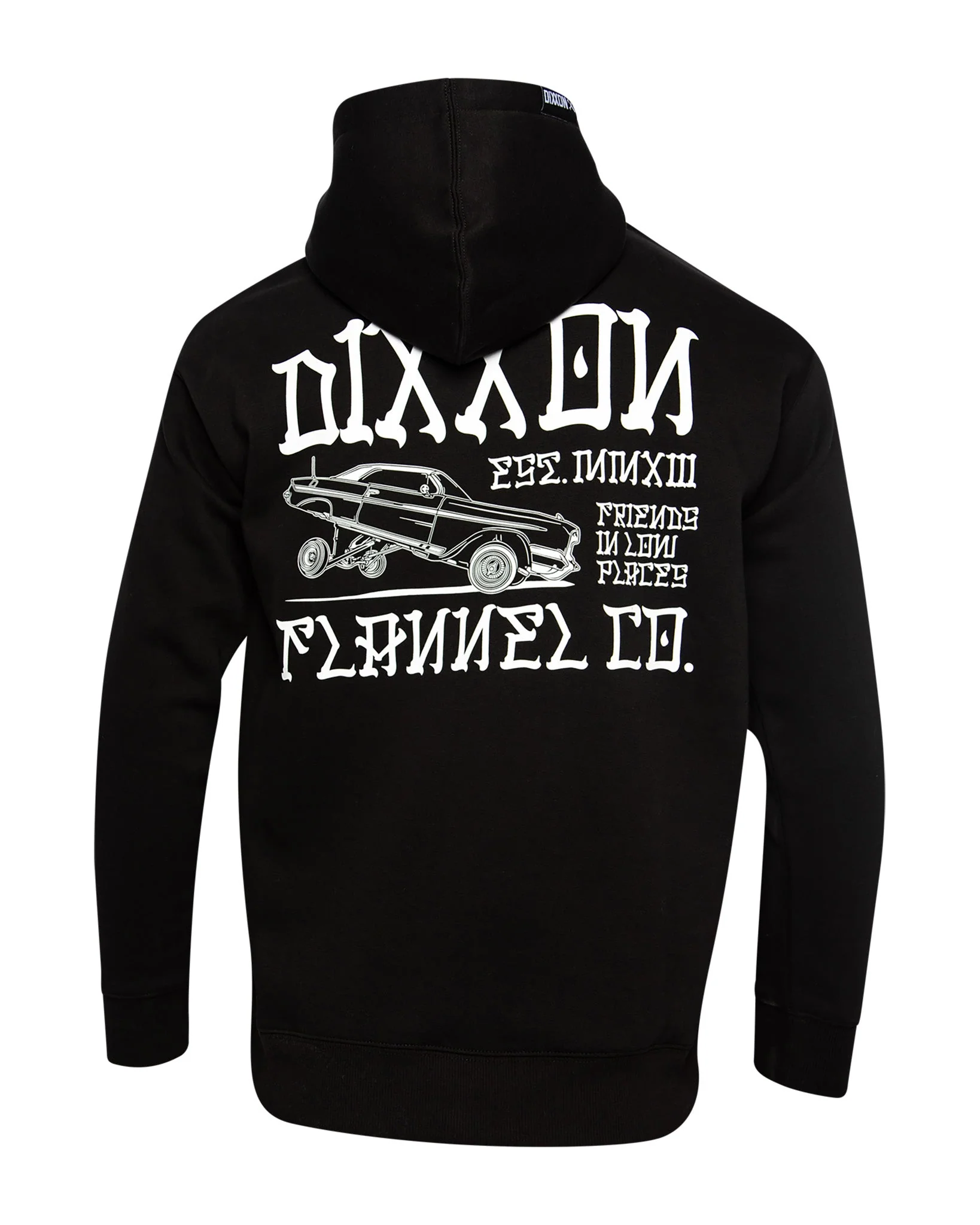 White Stink Bug Pullover Hoodie - Black - Image 2