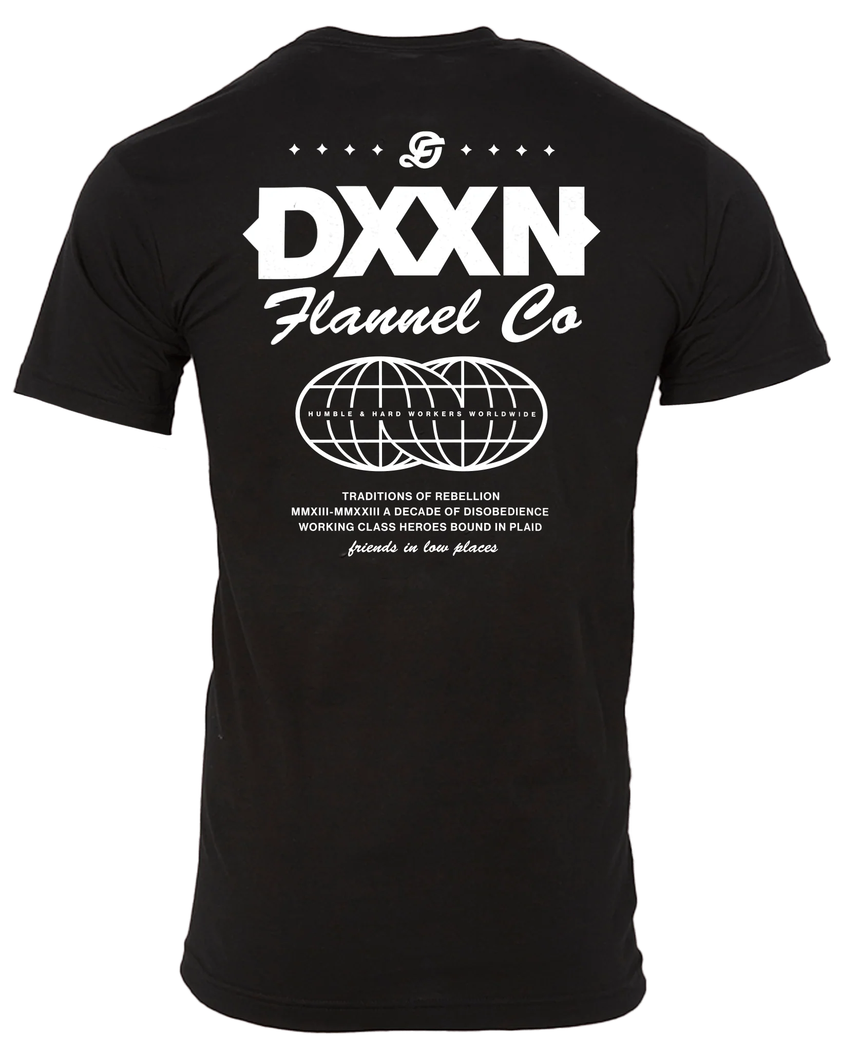 White Tech T-Shirt - Black - Image 2