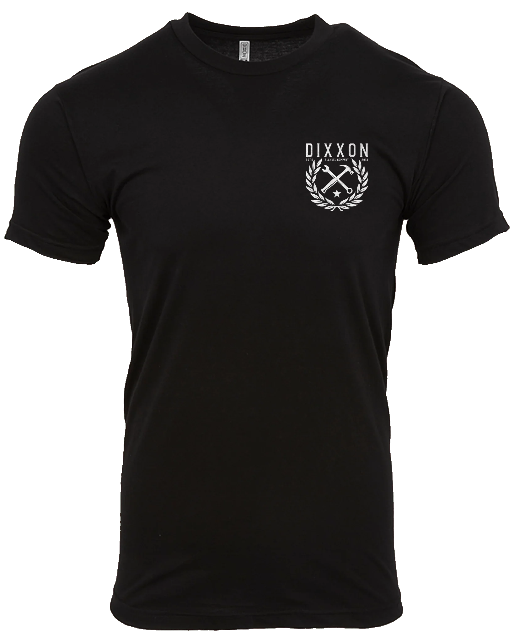 White Tradition Badge T-Shirt - Black - Image 2