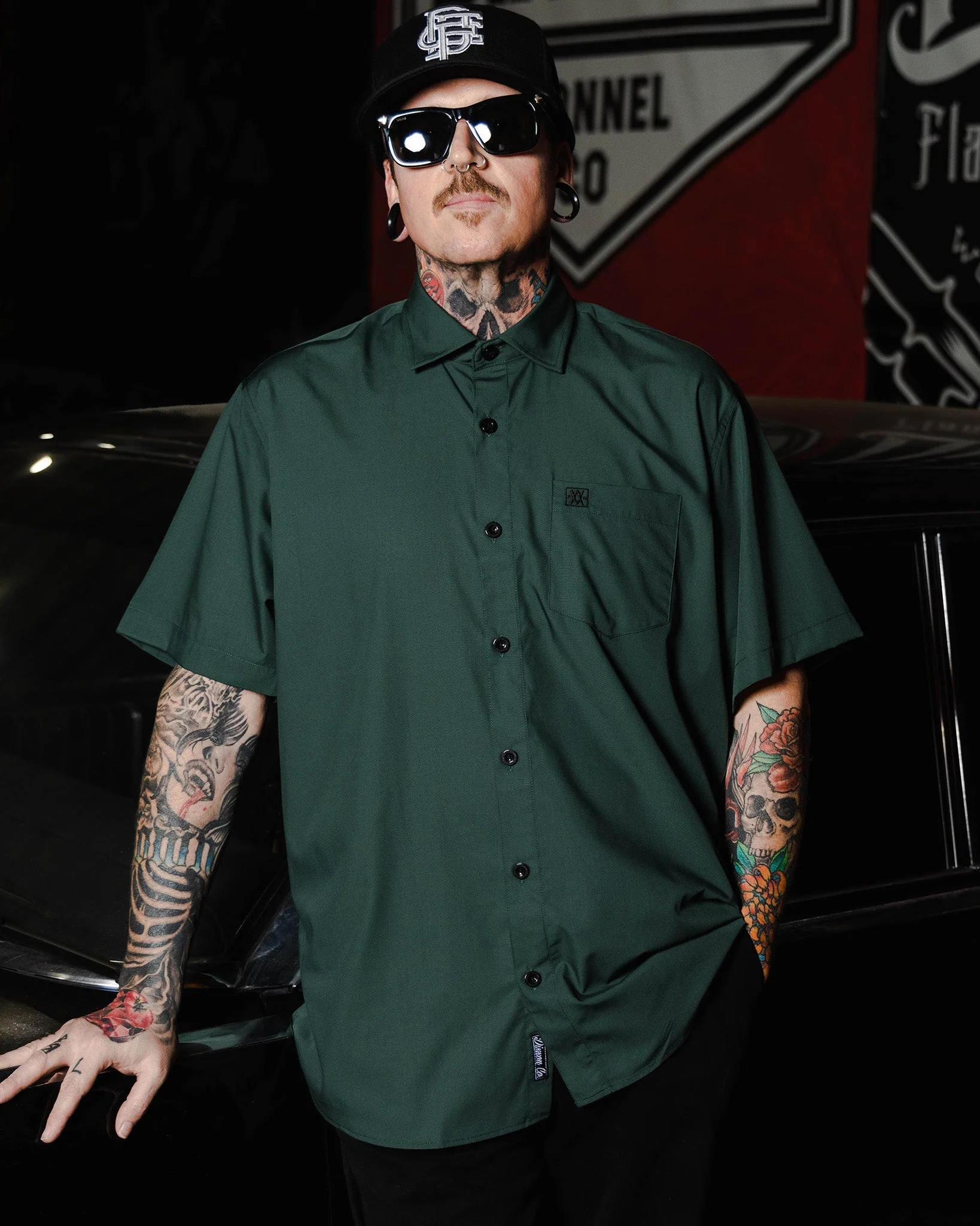 Solid Bamboo Short Sleeve 2.0 - Green - Image 6