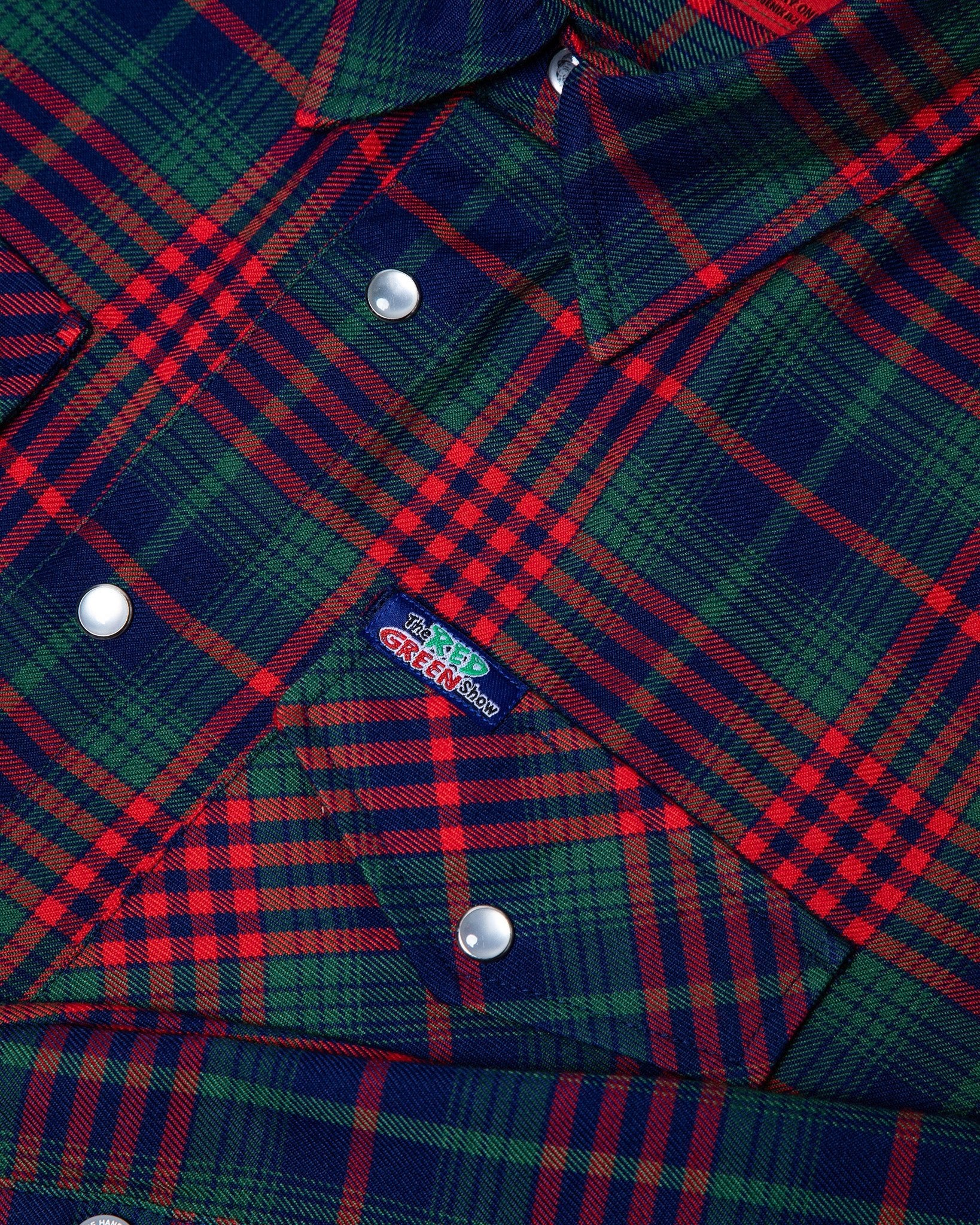 Women's 2024 Red Green Flannel - Image 3
