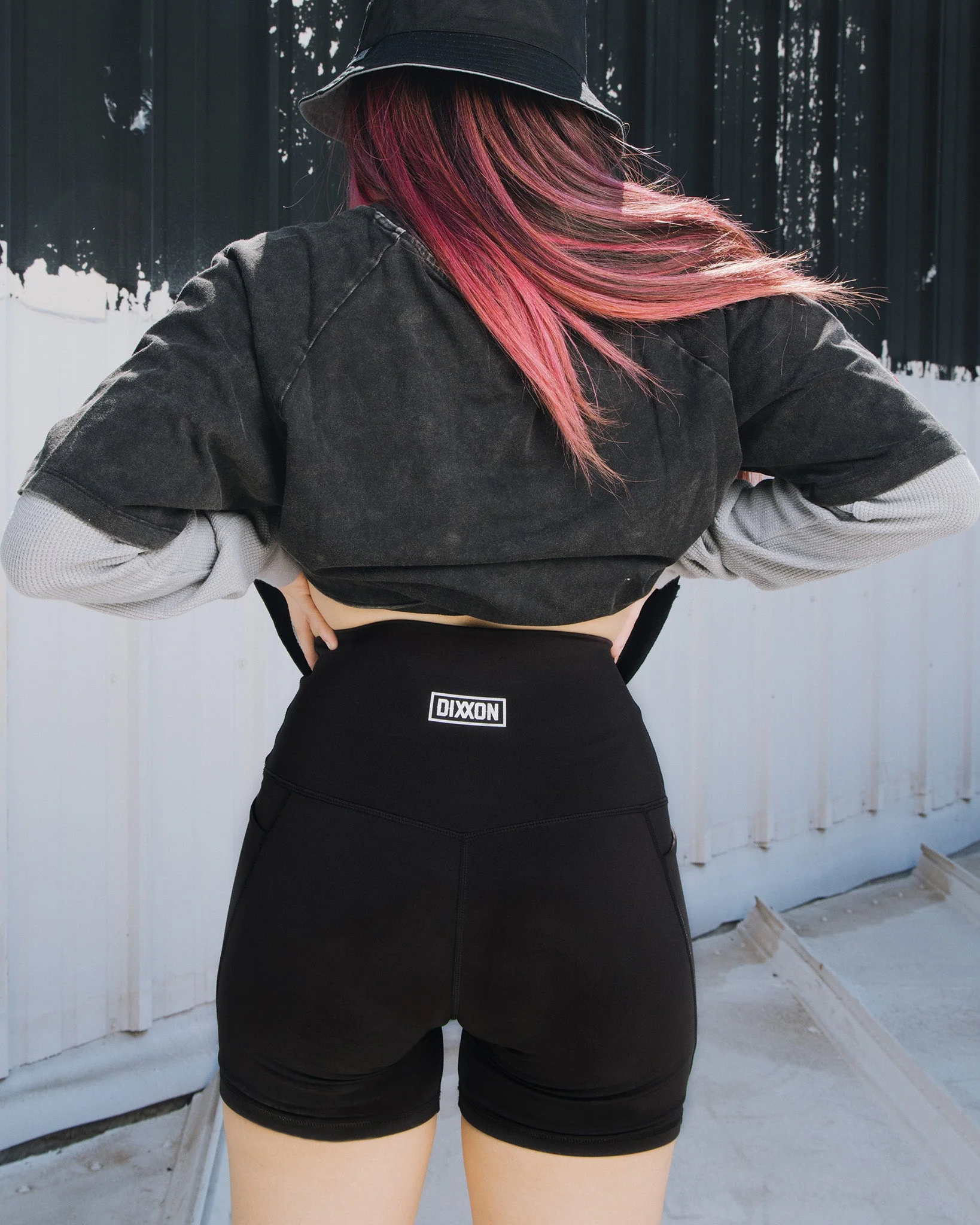 Women's 4" Biker Shorts - Black - Image 6