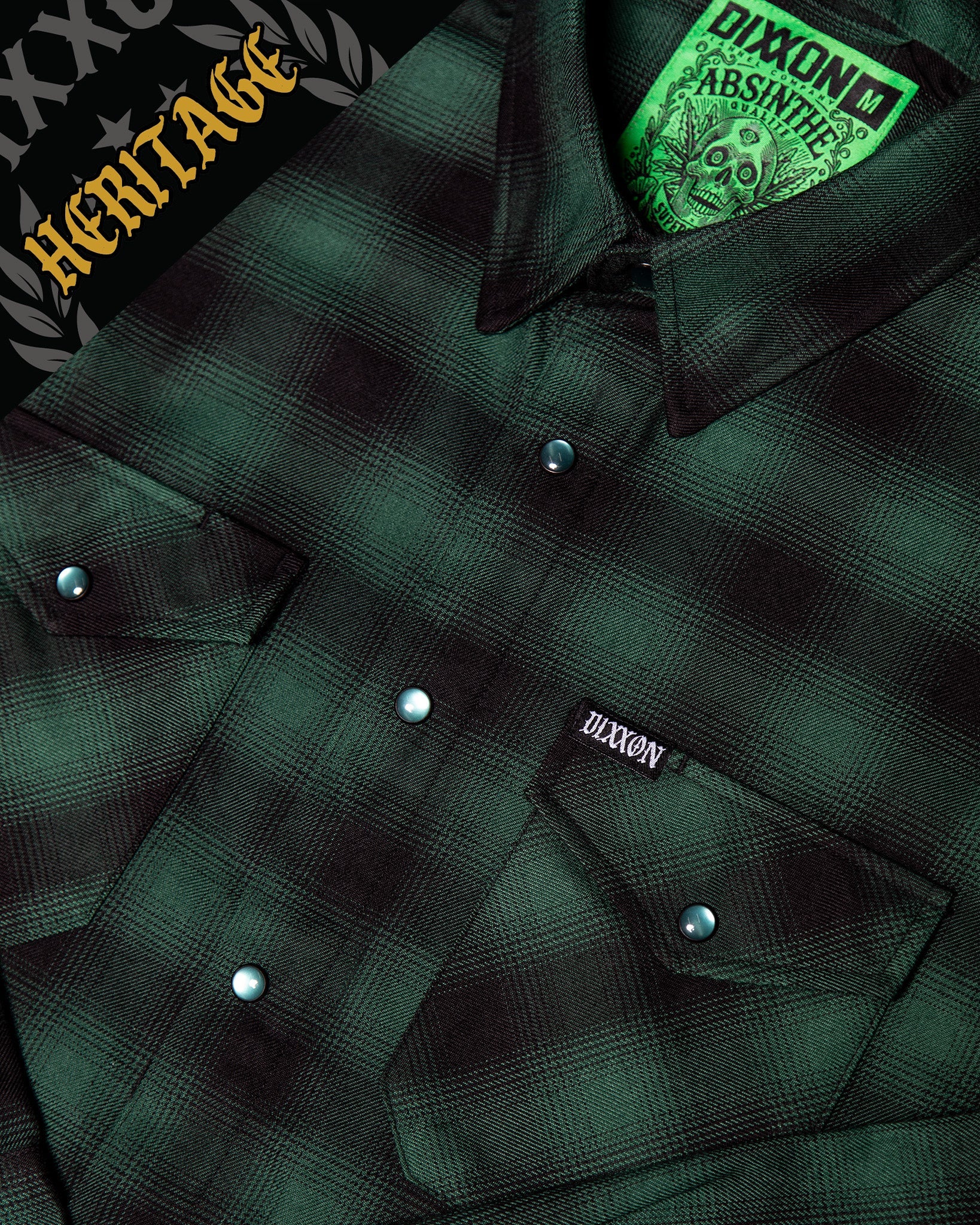 Women's Absinthe Heritage Flannel - Image 4