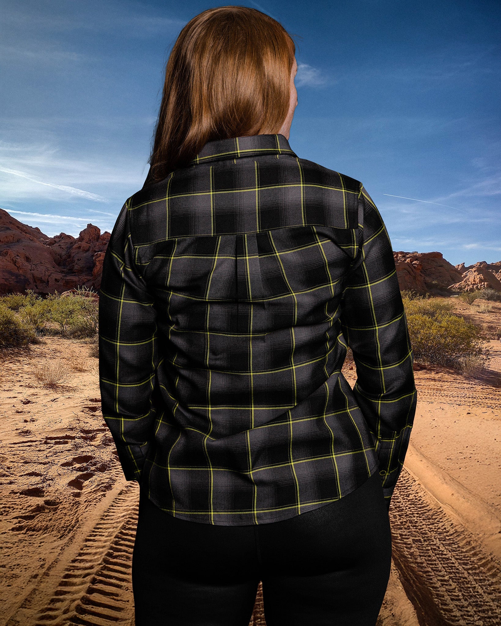 Women's ADS Racing Shocks Flannel - Image 3