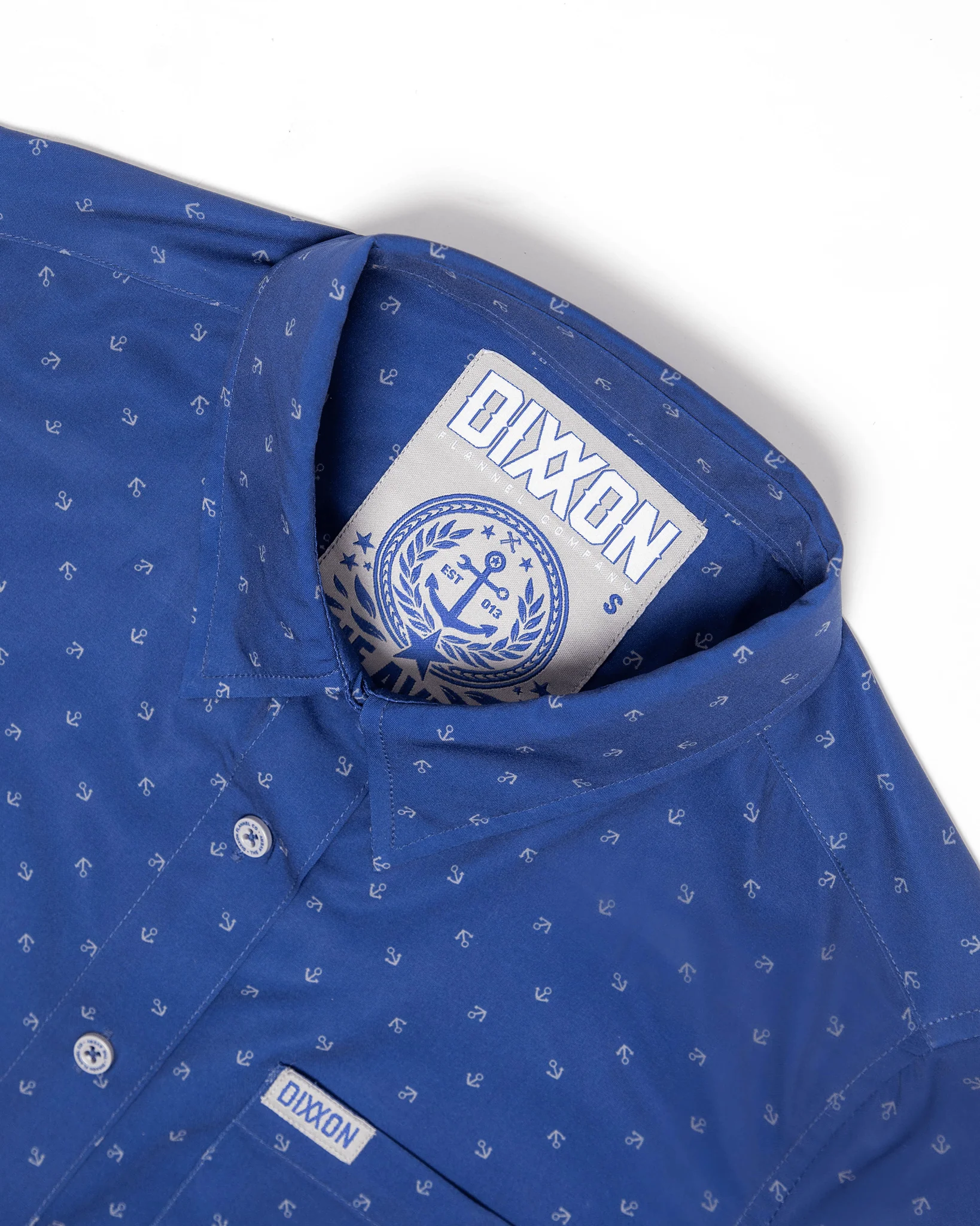 Women's Avery Party Shirt - Blue & Gray - Image 4