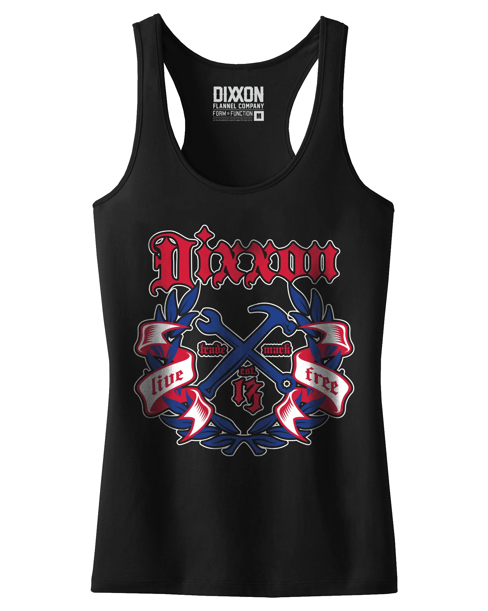 Women's Award Crest Tank - Red, White, & Blue - Image 2