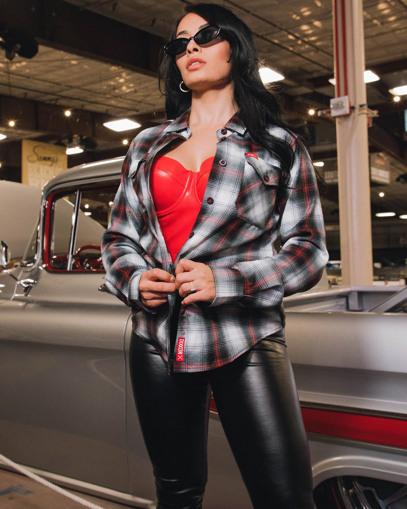 Women's Barrett Jackson 2024 Flannel - Image 6