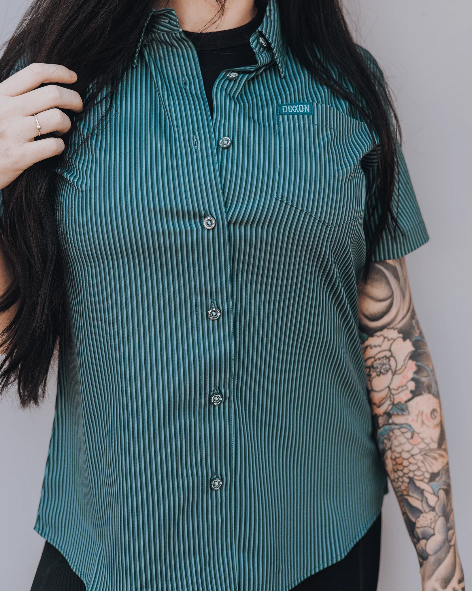 Women's Benny TS Party Shirt - Teal - Image 3