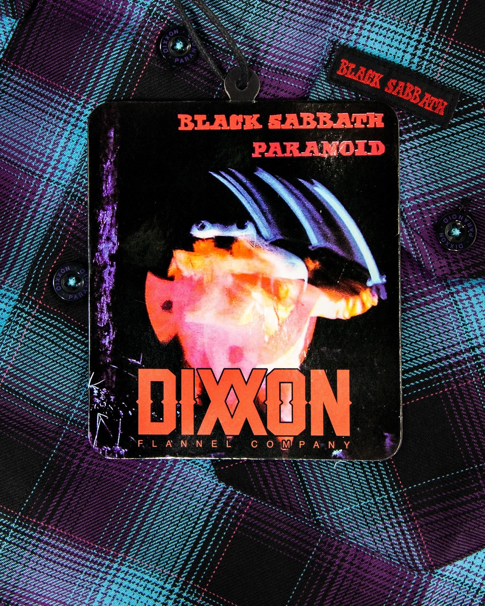 Women's Black Sabbath Paranoid Flannel - Image 6
