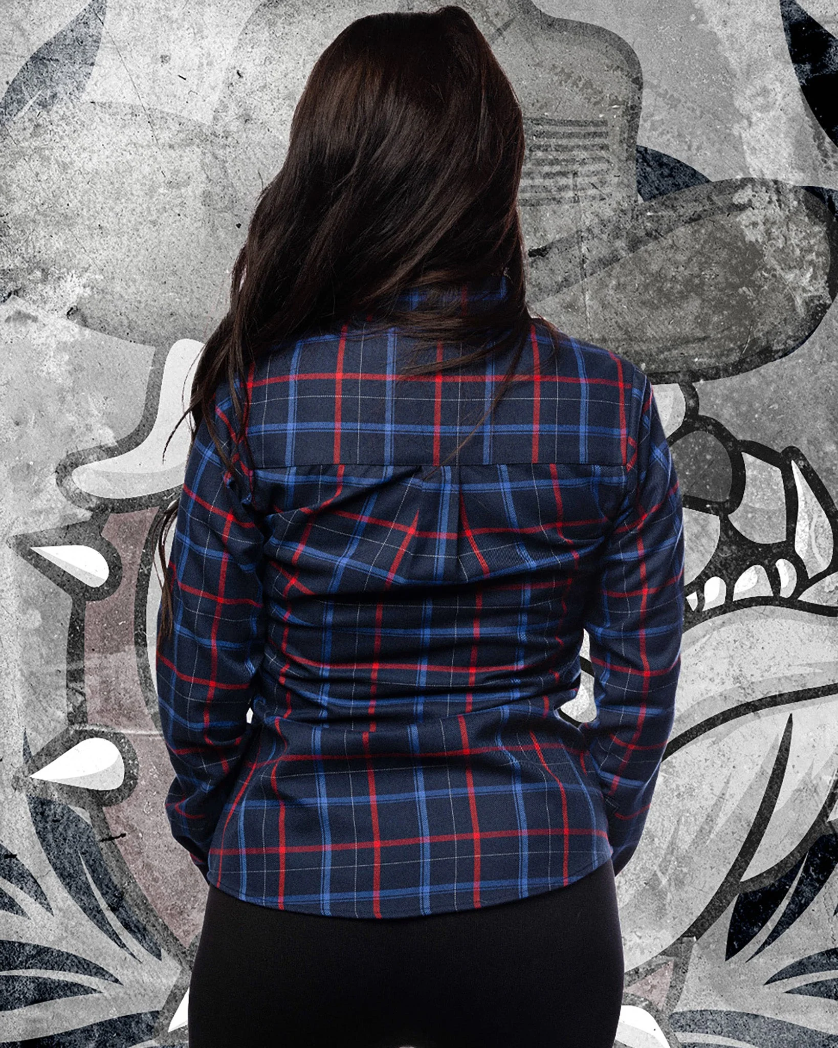 Women's Blood Stripe Flannel - Image 3