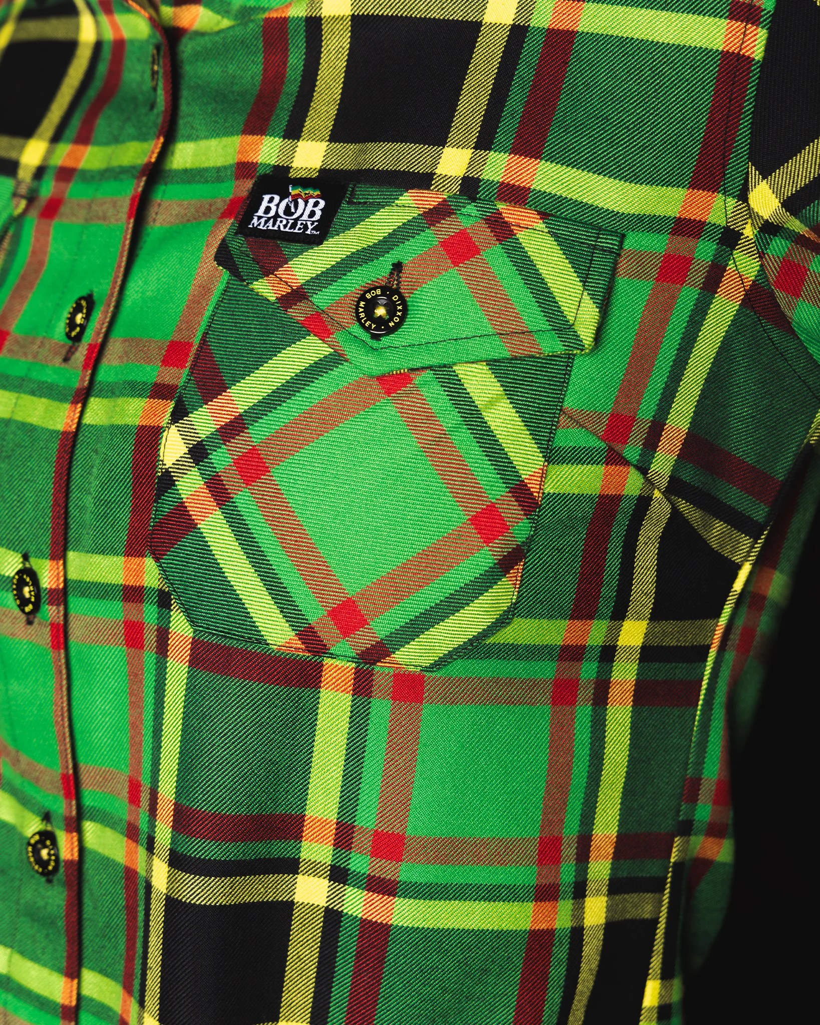 Women's Bob Marley 2026 Flannel - Image 4