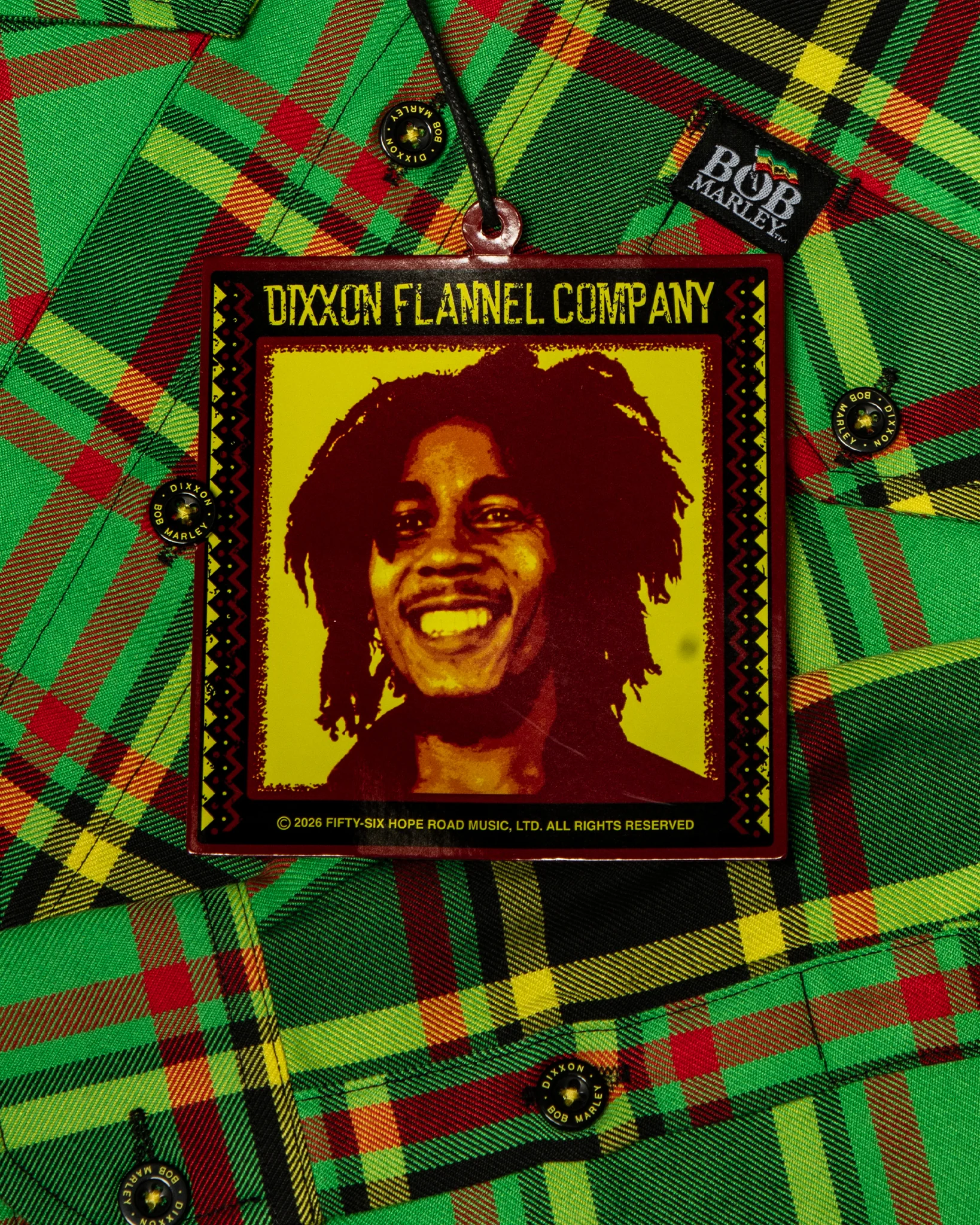 Women's Bob Marley 2026 Flannel - Image 6