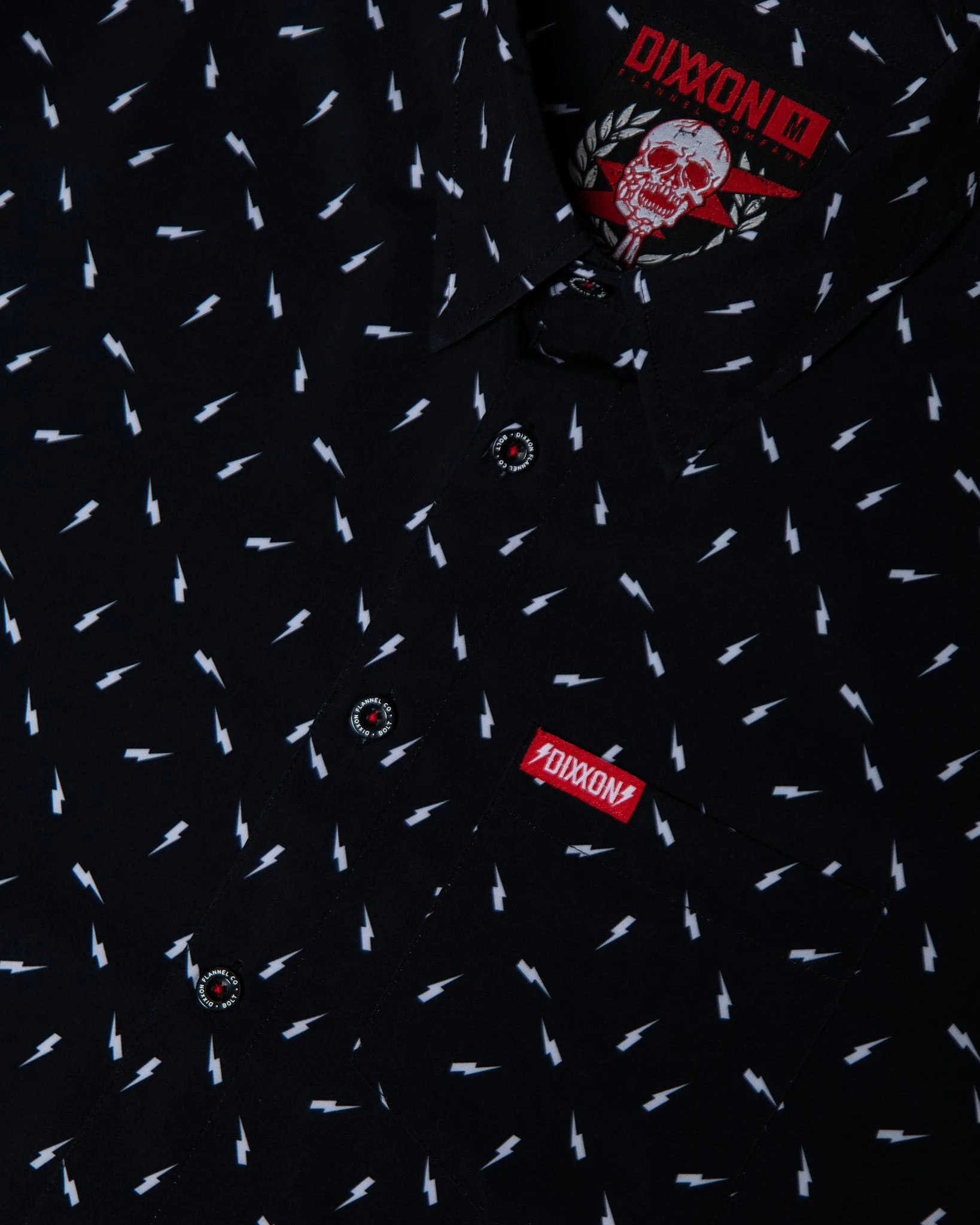 Women's Bolt Party Shirt - Black - Image 5