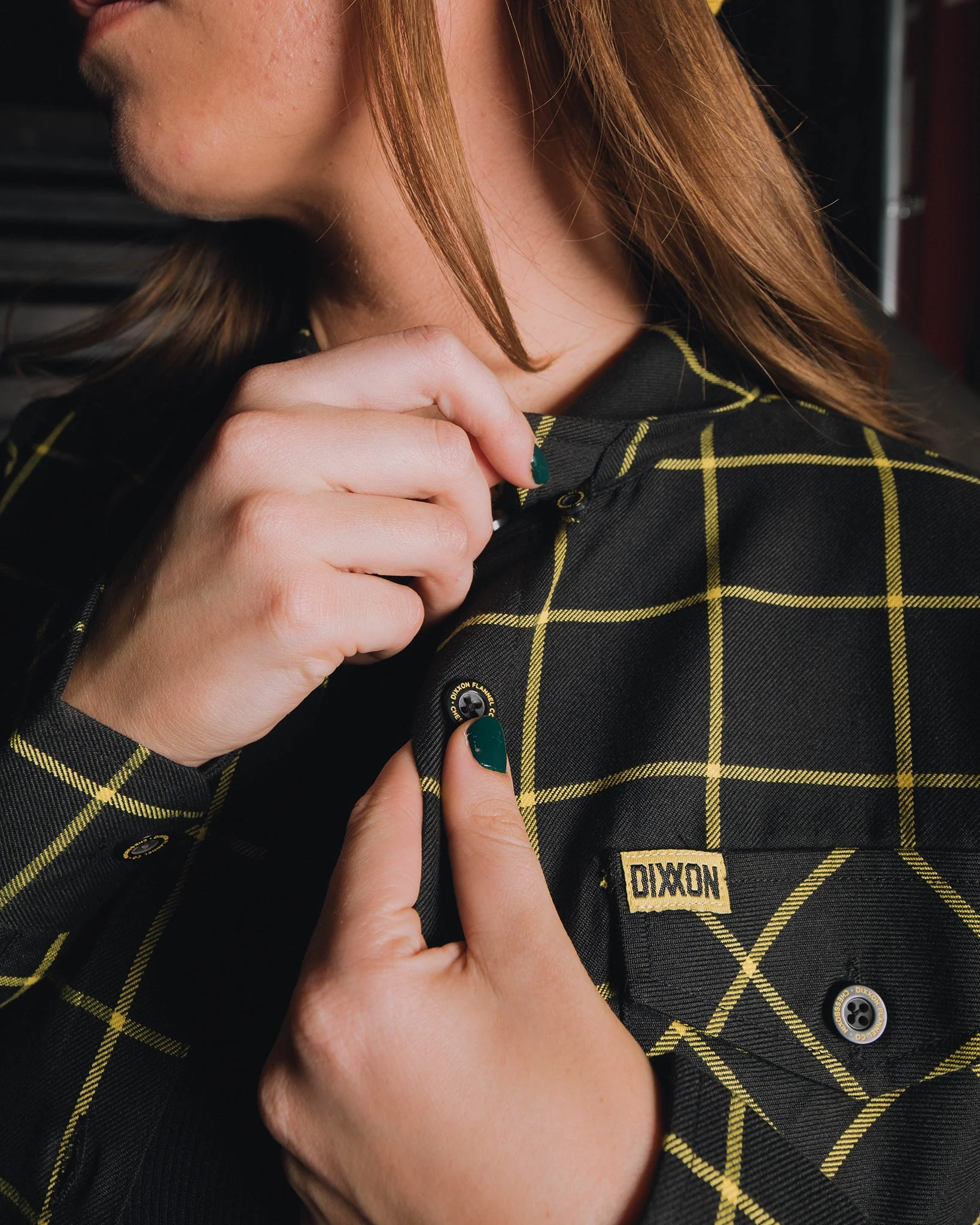 Women's Chessboxin Flannel - Image 4