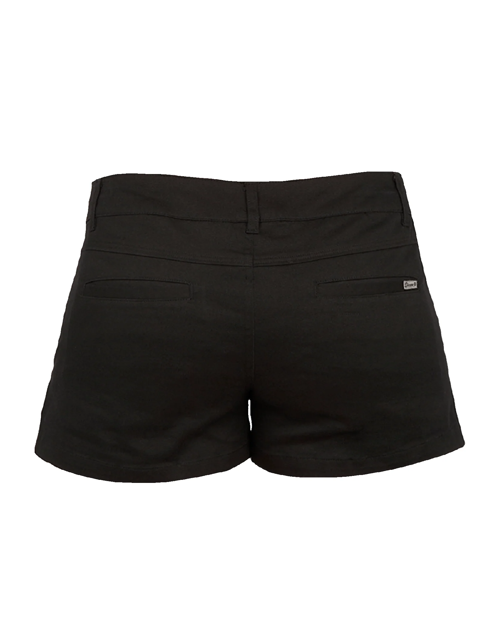 Women's Chino Shorts - Black - Image 3