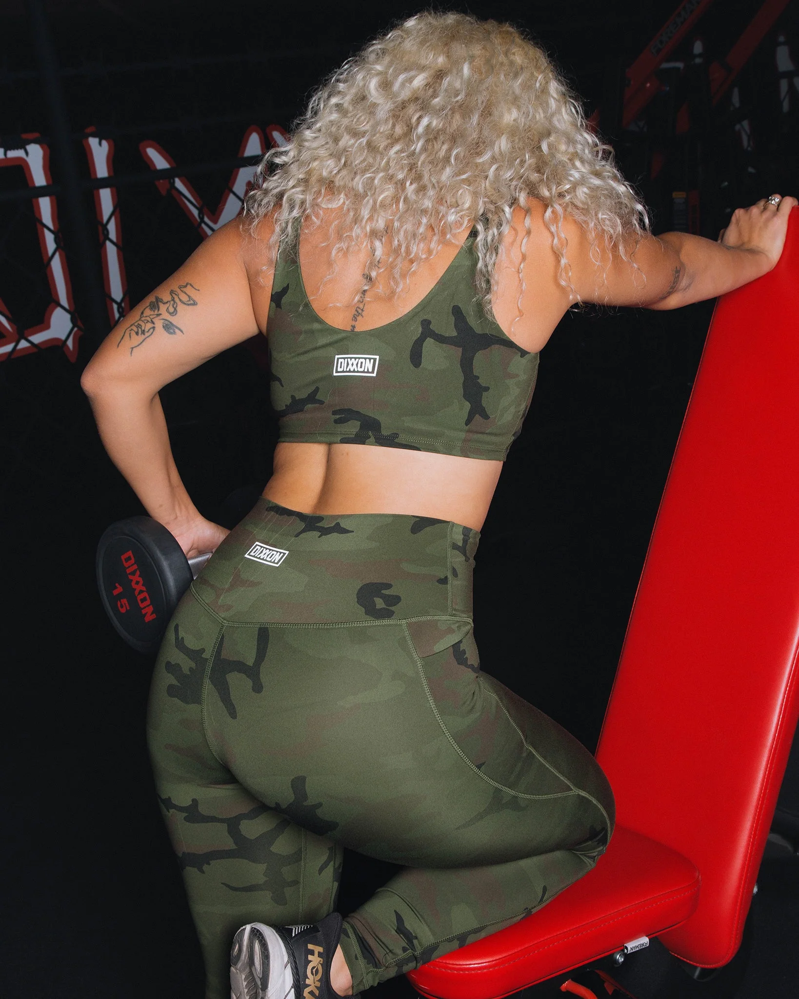 Women's Classic Sports Bra - Camo - Image 2