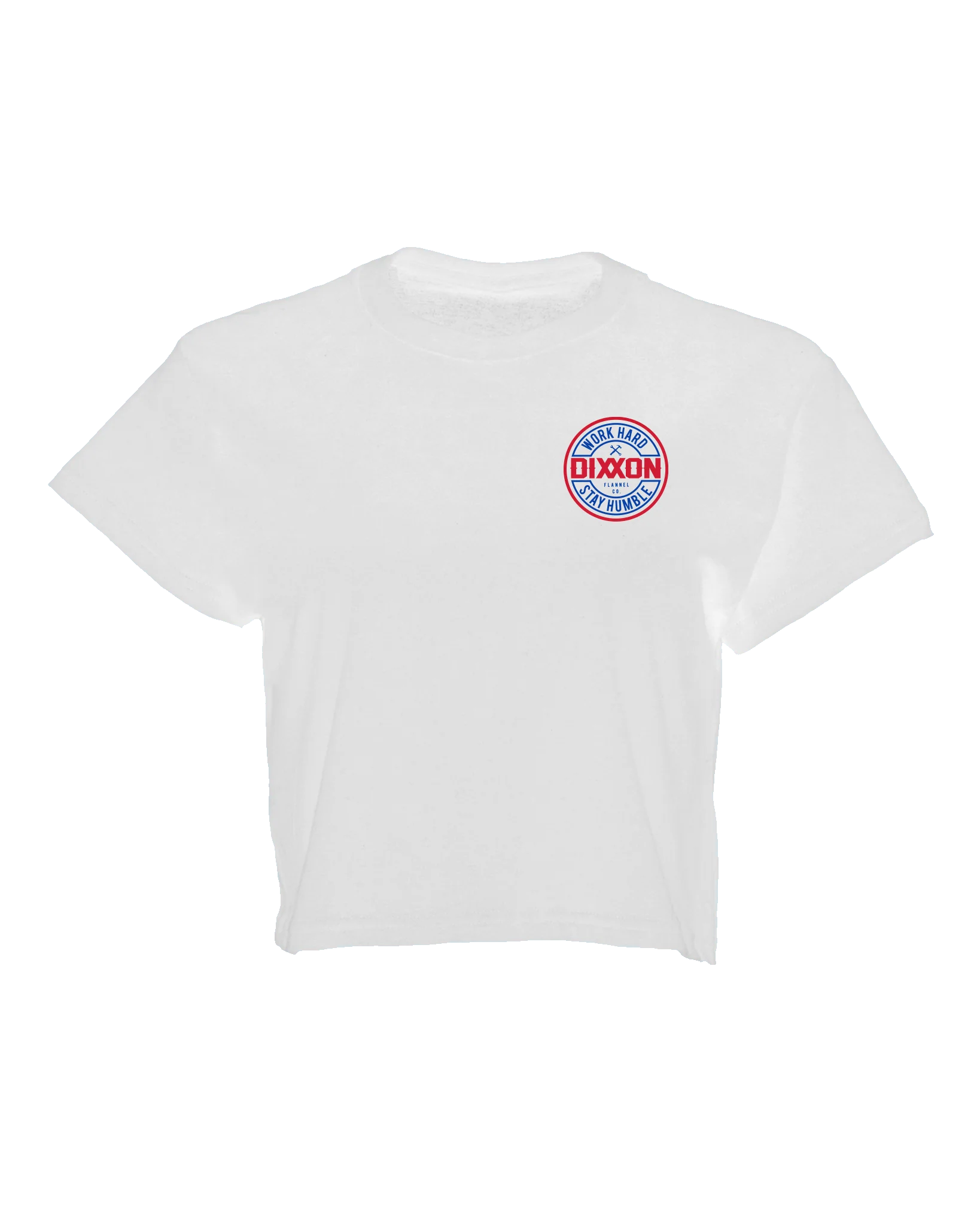 Women's Corpo Crop Top - Red, White, & Blue - Image 3