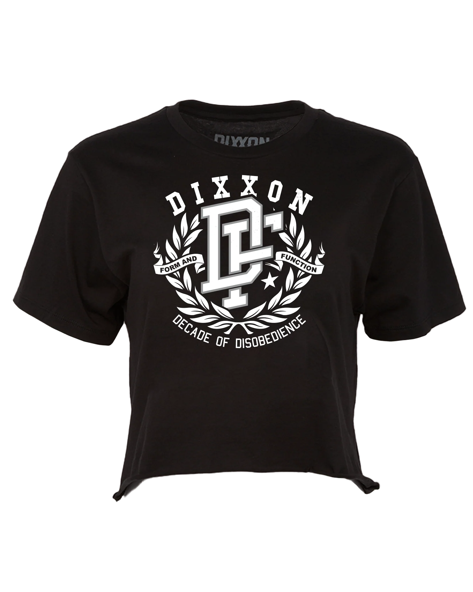 Women's Decade of Disobedience Crop Top - Black - Image 2