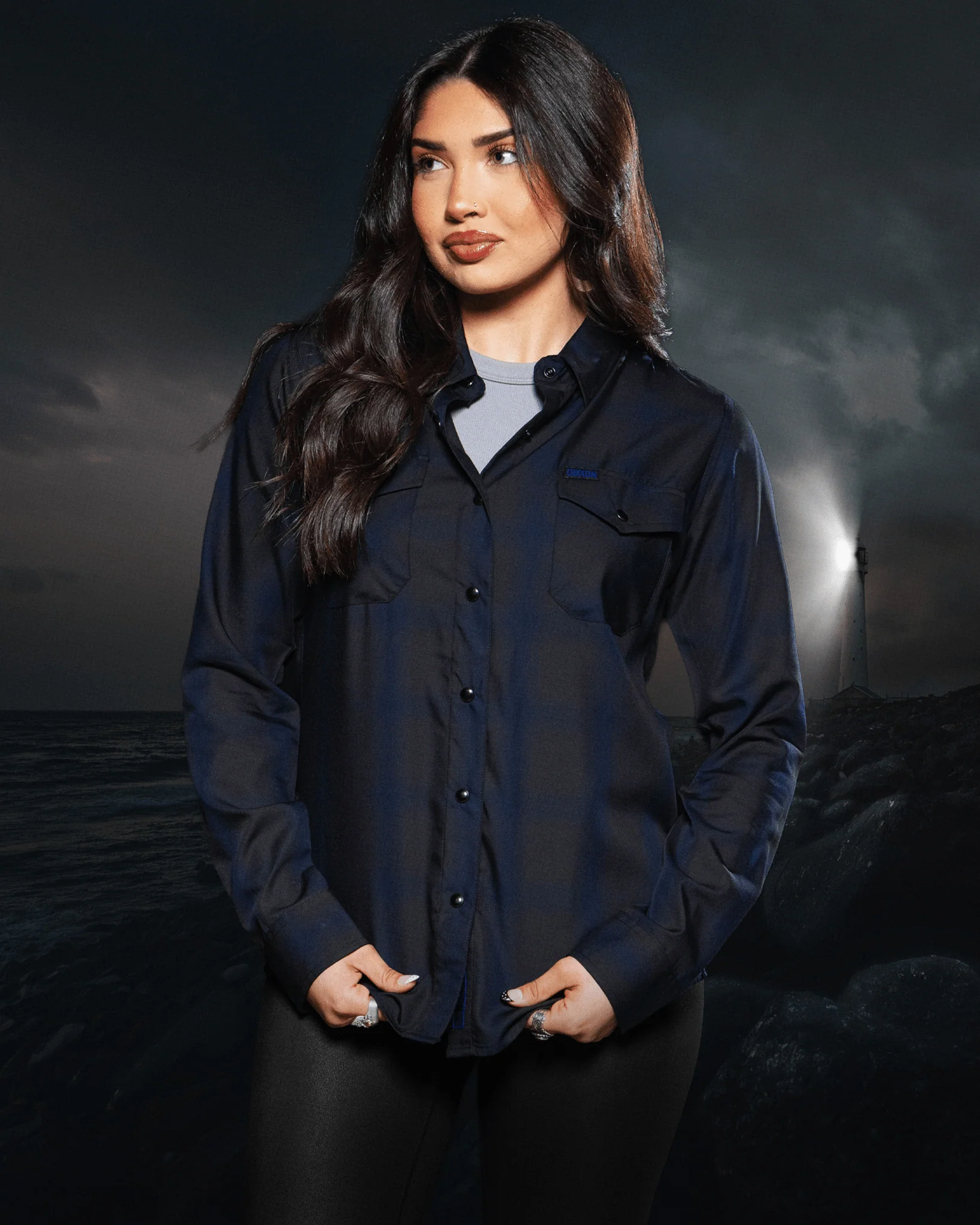 Women's Deep Sea Bamboo Long Sleeve - Image 6