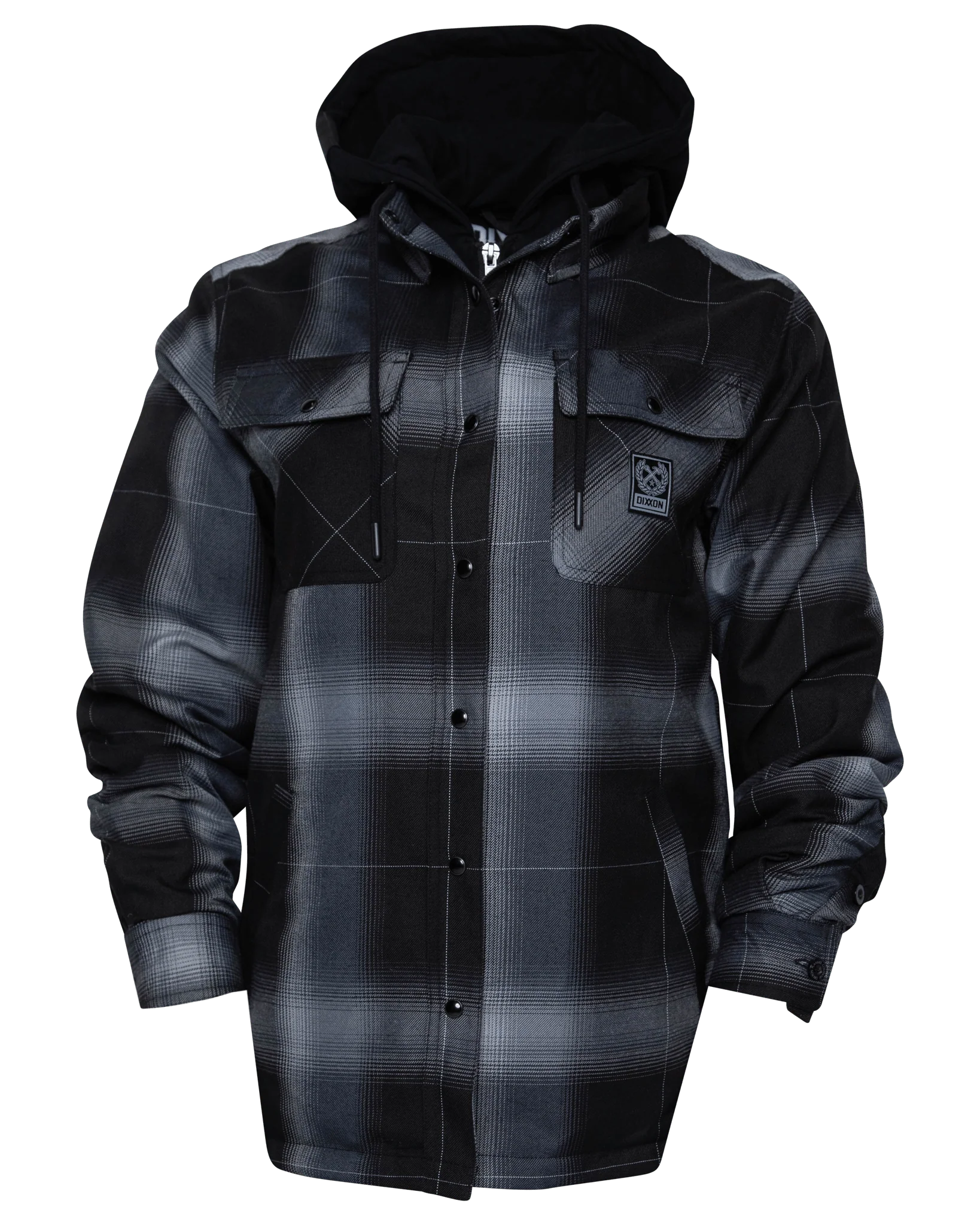 Women's Destroyer Hooded Flannel Jacket - Image 2