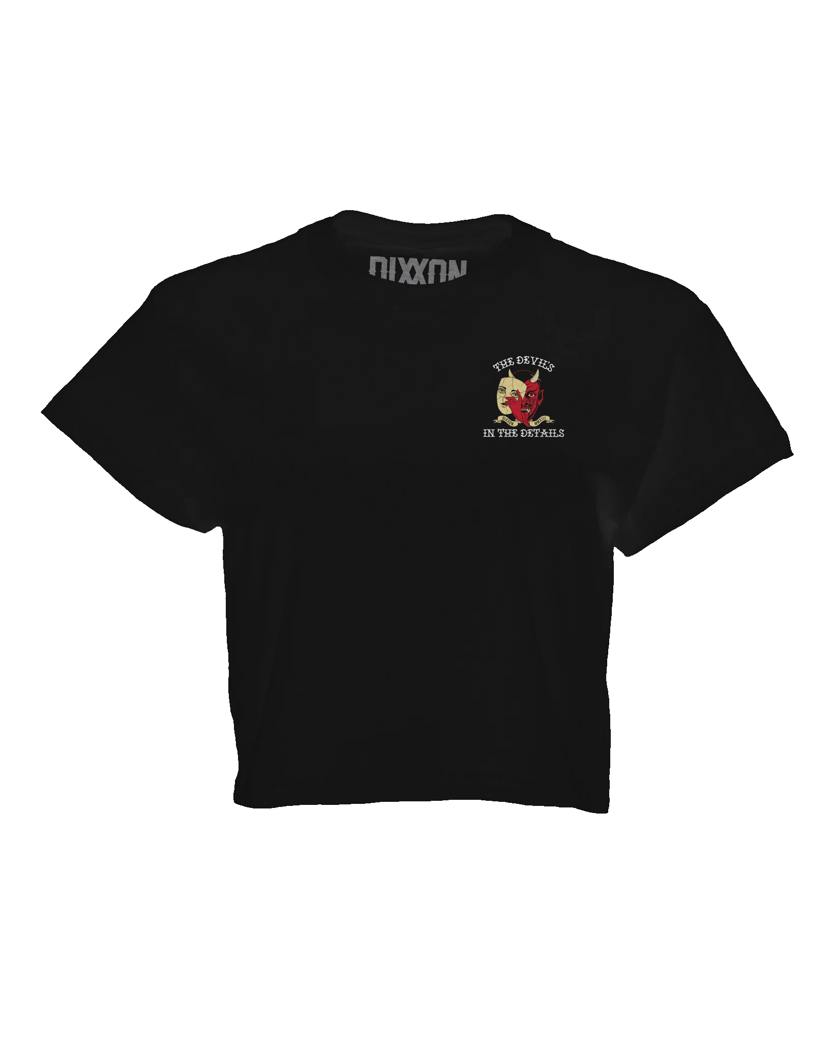 Women's Devil Is In The Details Crop Top - Black - Image 3