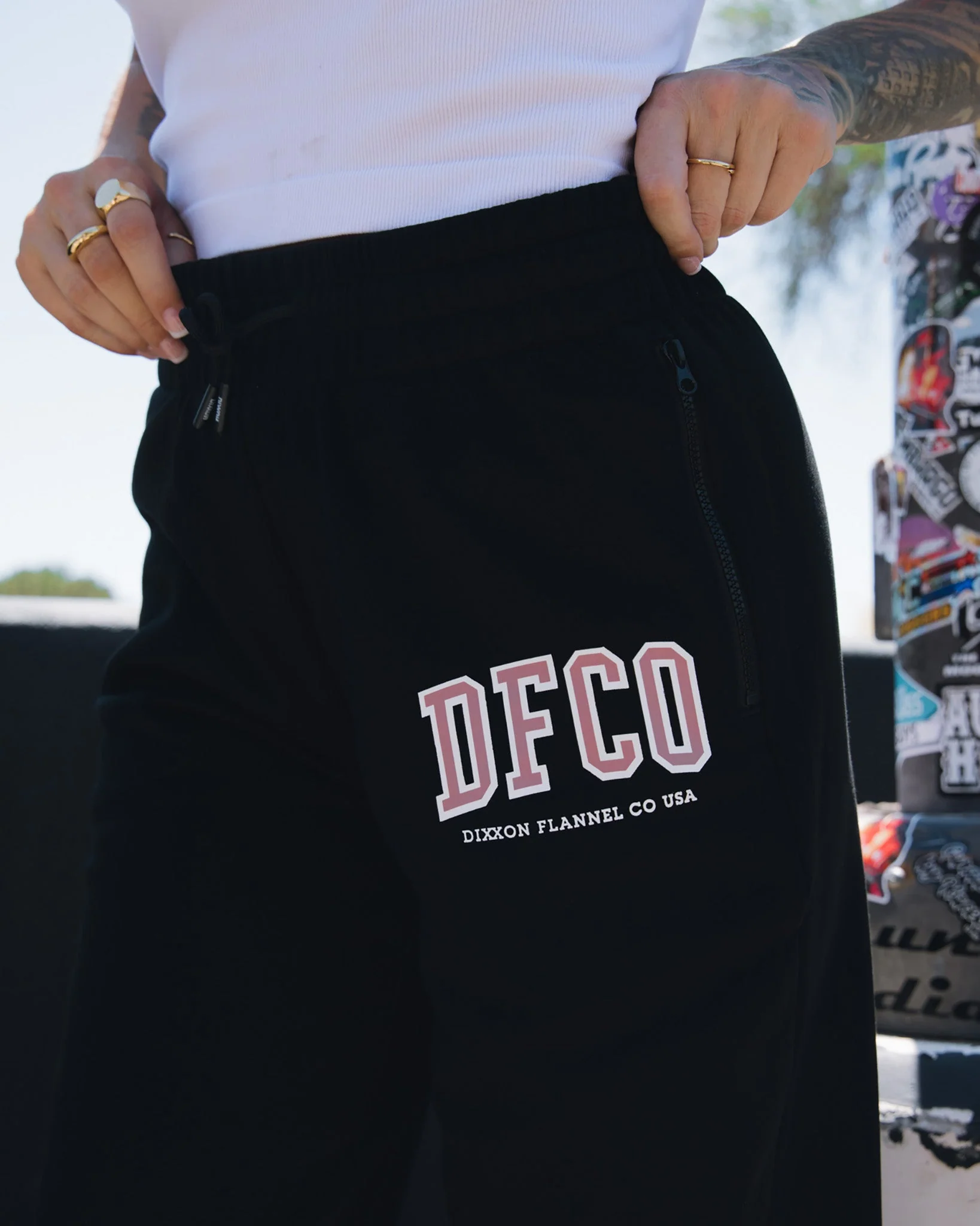 Women's DFCO Sweatpants - Black - Image 2