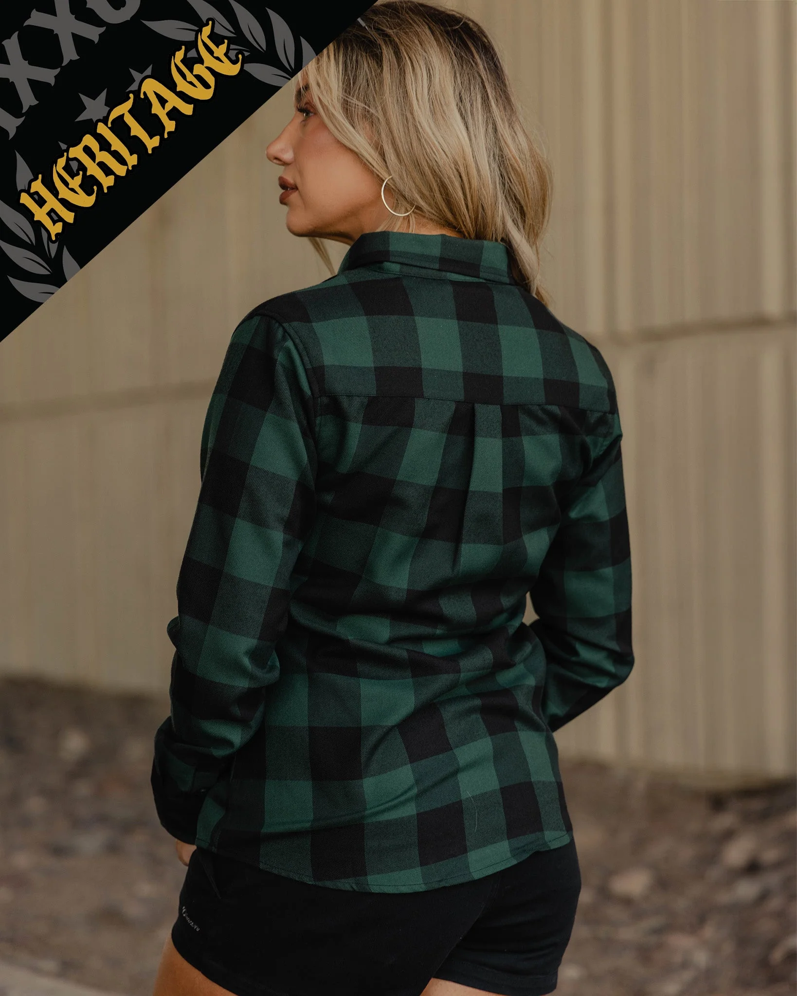 Women's Evergreen Heritage Flannel - Image 2