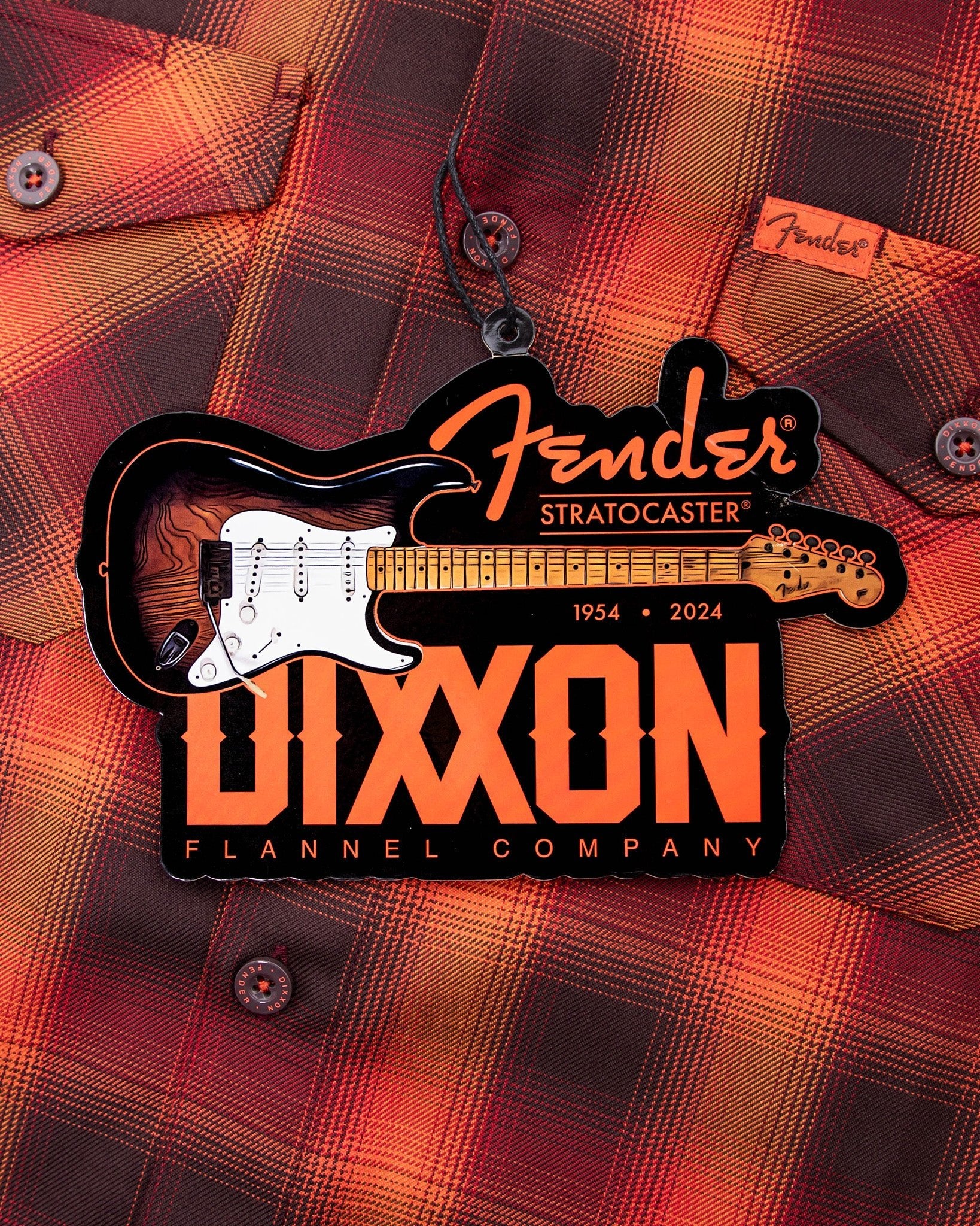 Women's Fender "Stratocaster" Flannel - Image 6