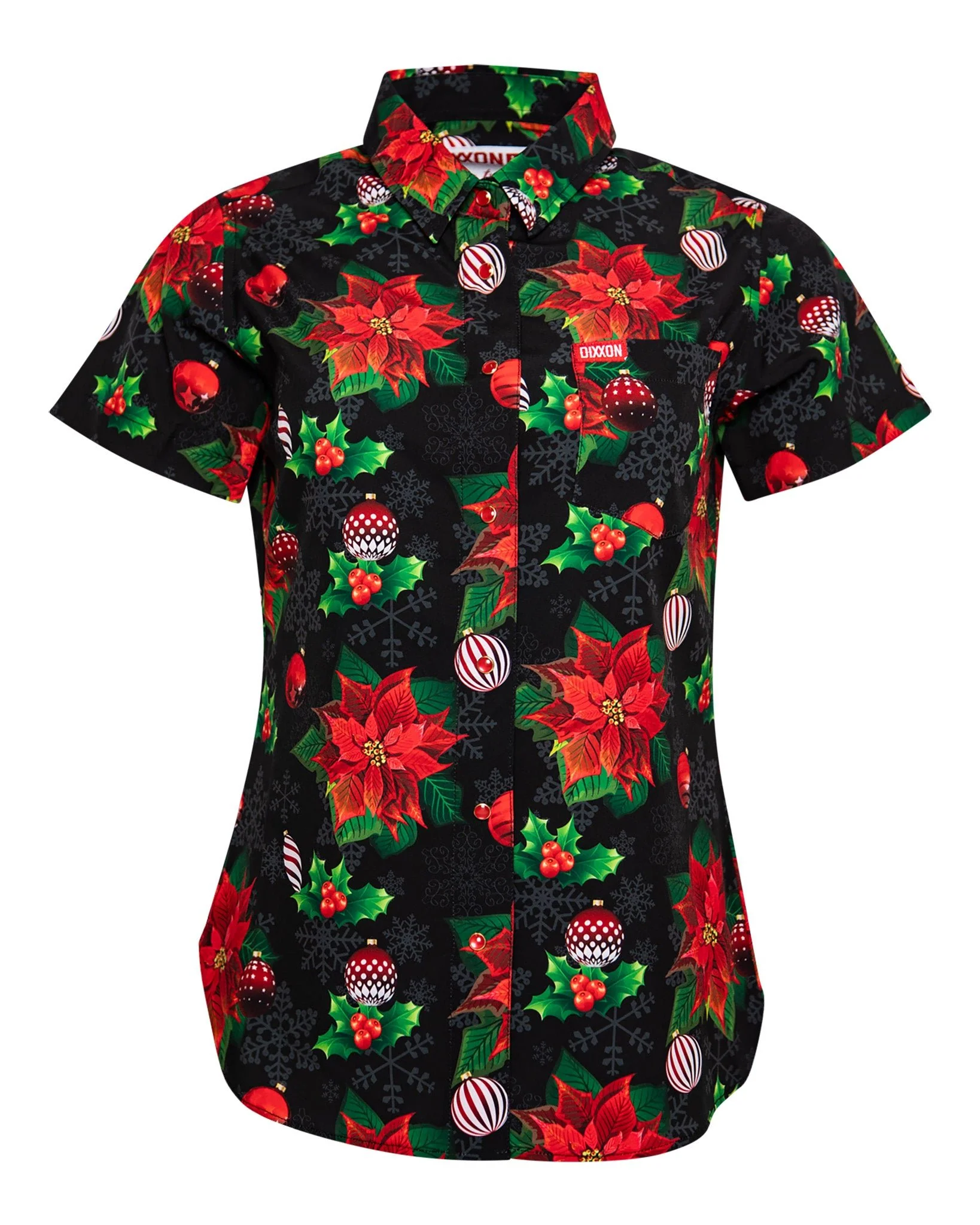 Women's Festive Floral Party Shirt - Image 2