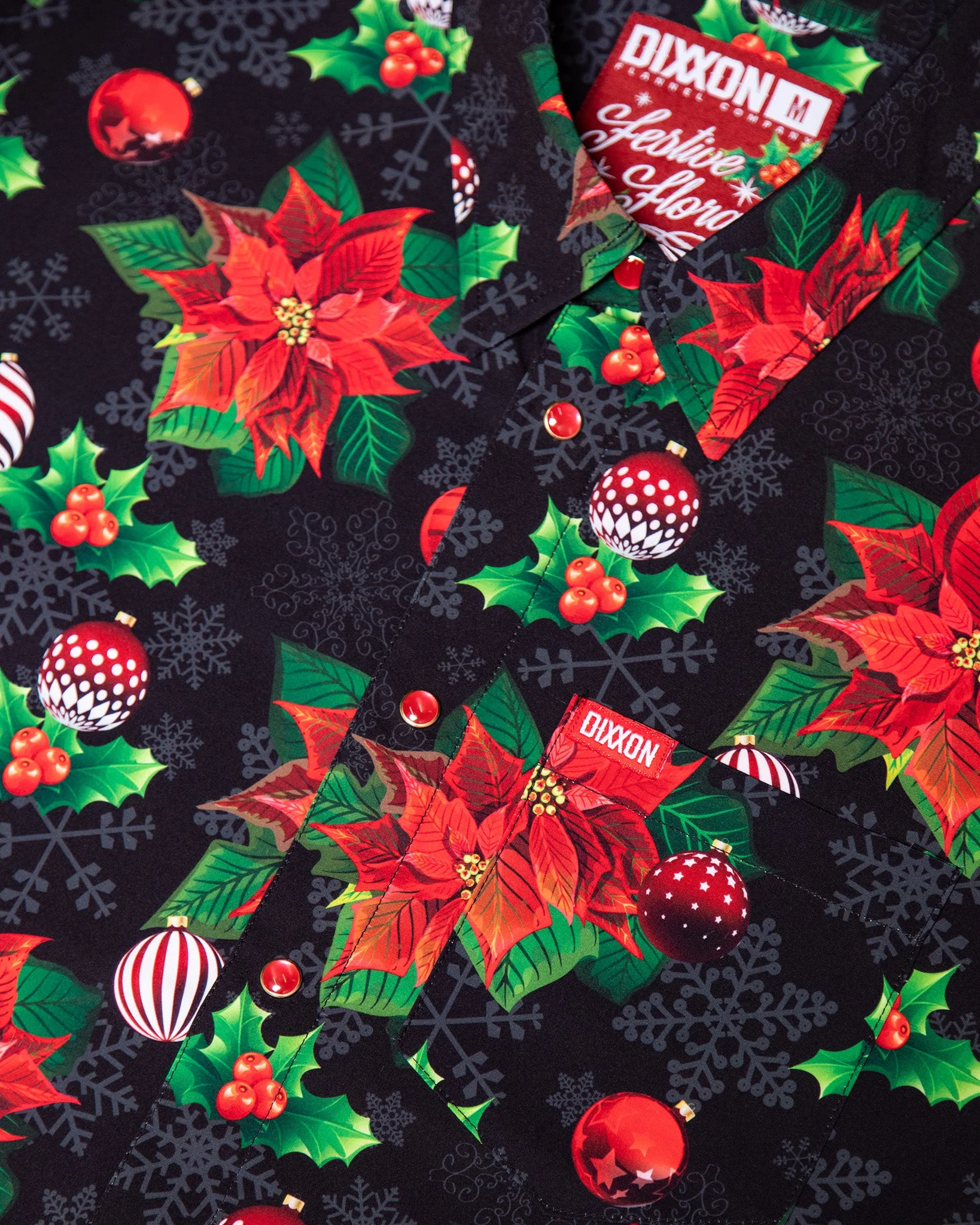 Women's Festive Floral Party Shirt - Image 4