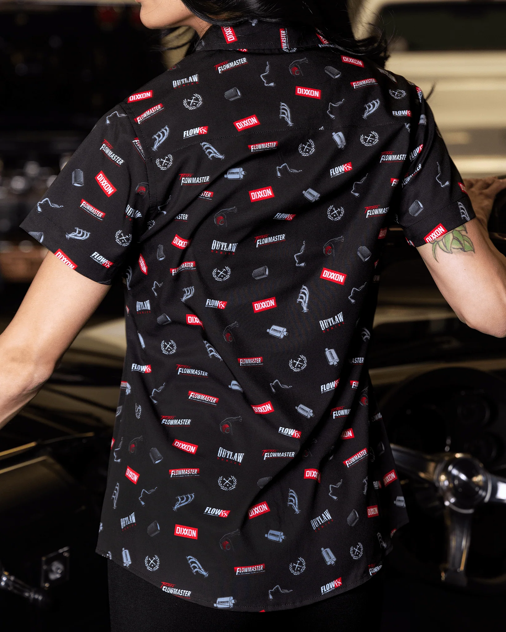 Women's Flowmaster Party Shirt - Image 3