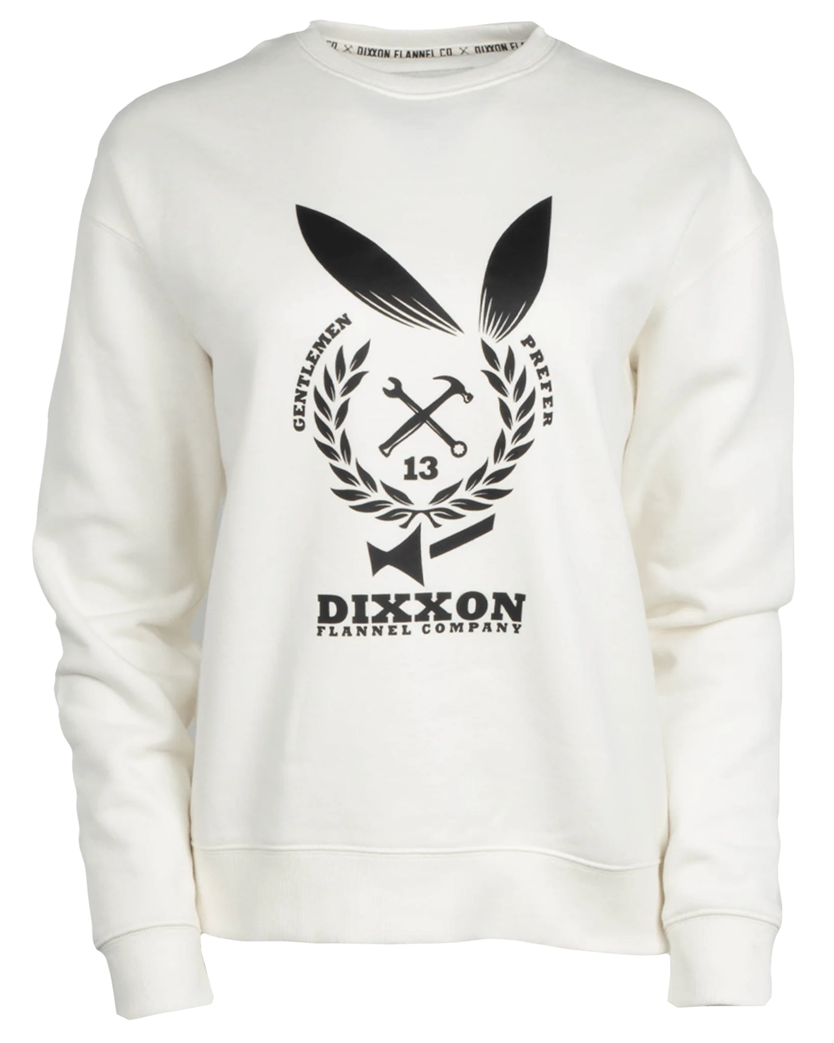 Women's Gent Crewneck Sweatshirt - White - Image 2