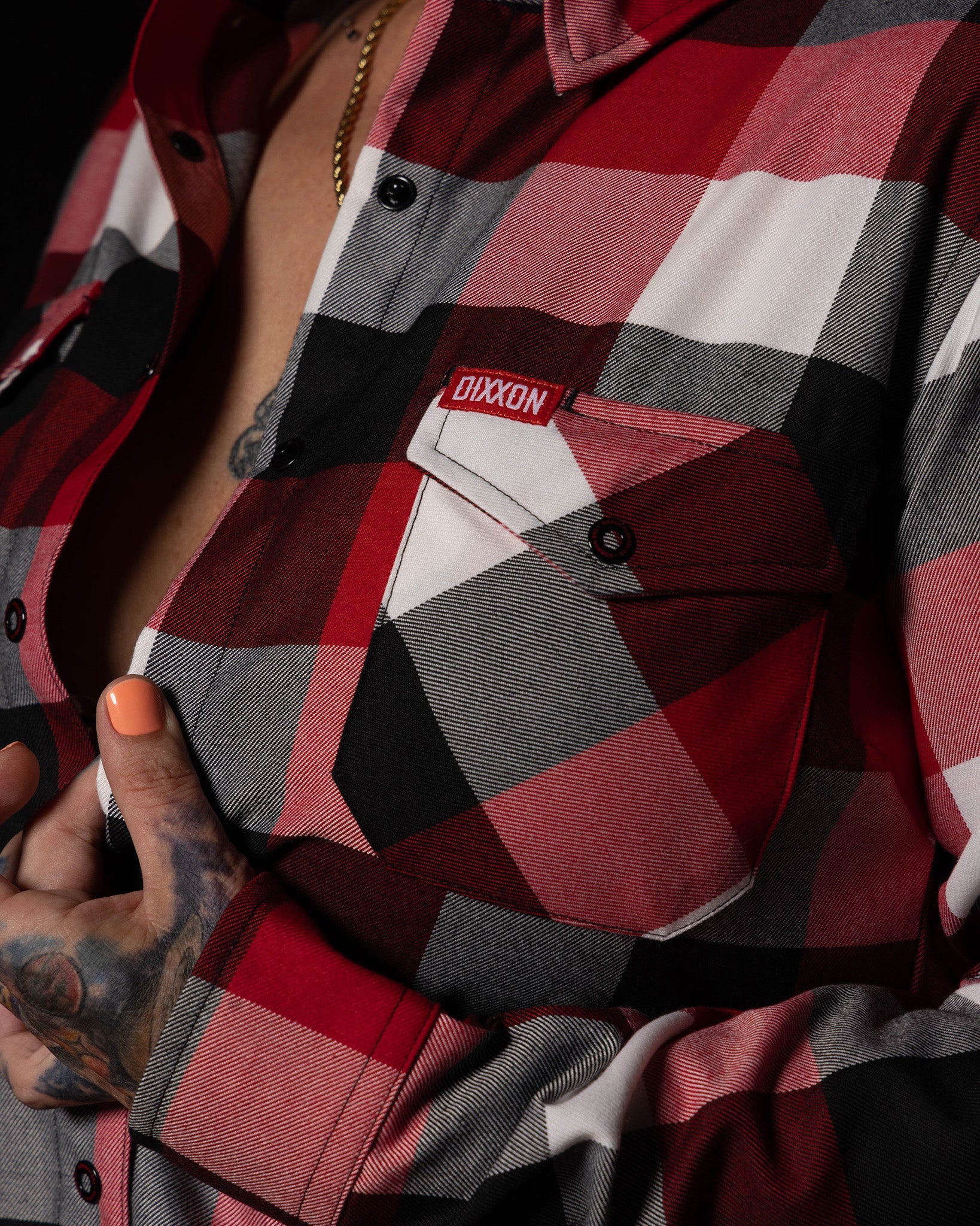 Women's Hammer 10 Yr Anniversary Flannel - Image 4