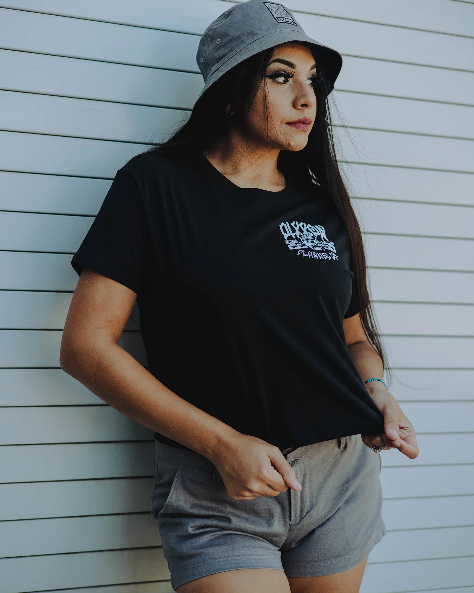 Women's Hector Crop Top - Black - Image 4
