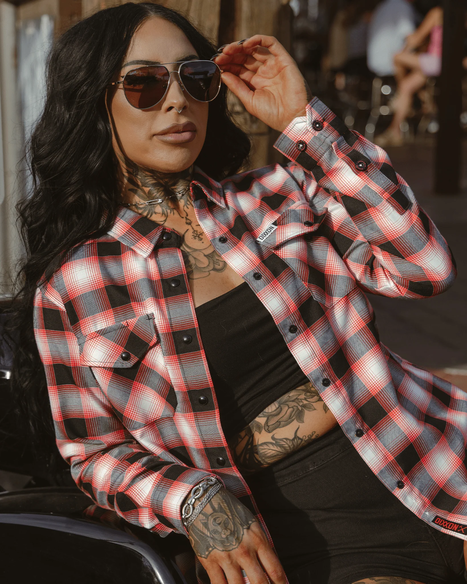 Women's Hideaway's Roadhouse Flannel - Image 4
