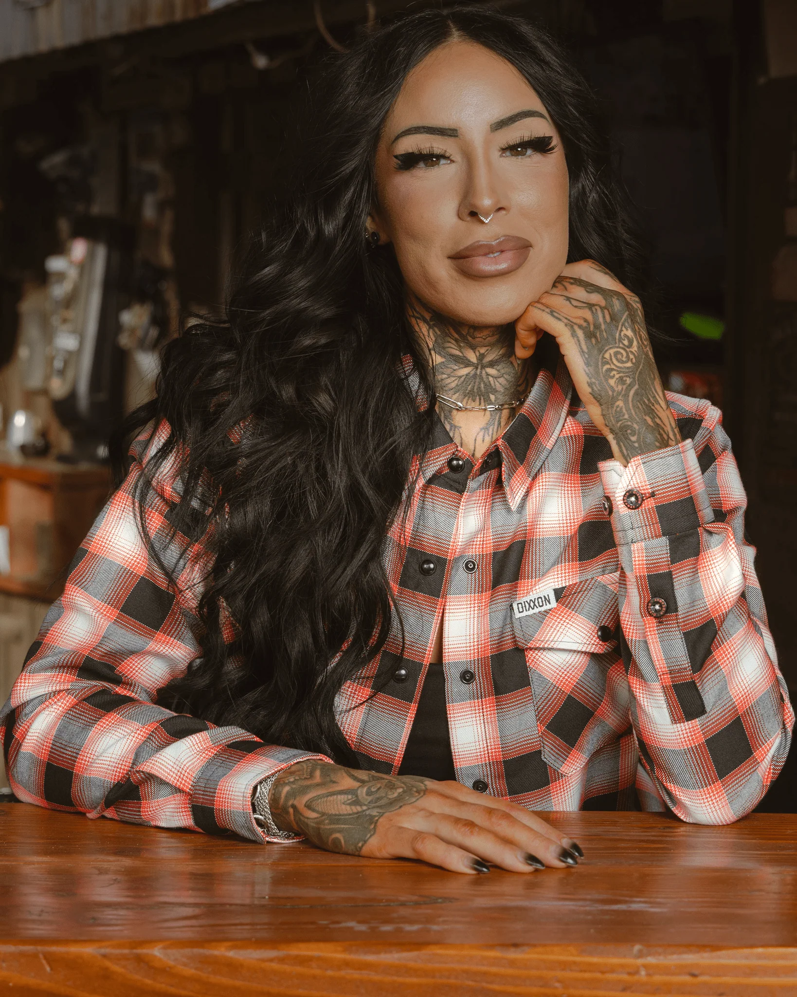 Women's Hideaway's Roadhouse Flannel - Image 5