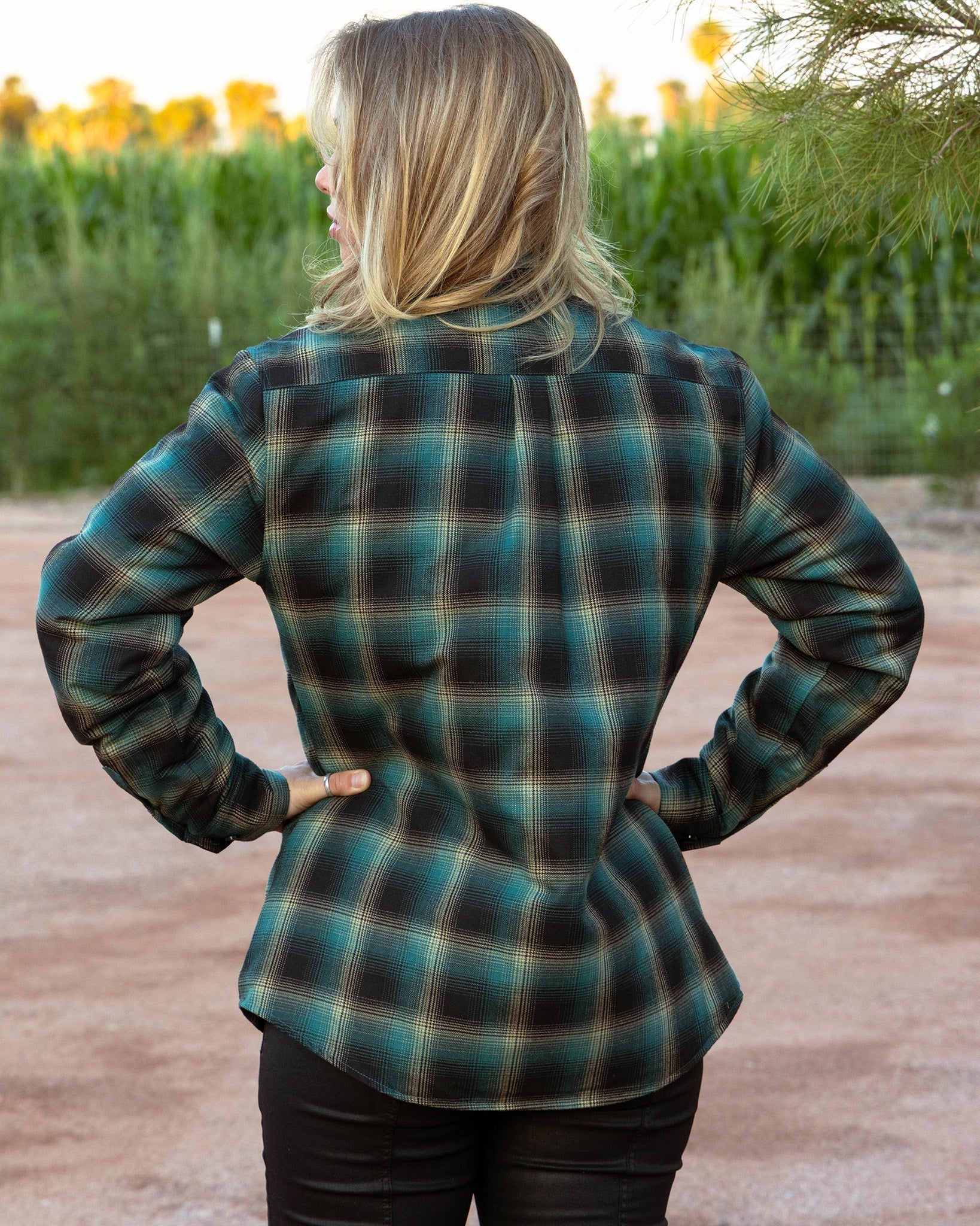 Women's High Country Quilted Flannel Jacket - Image 4