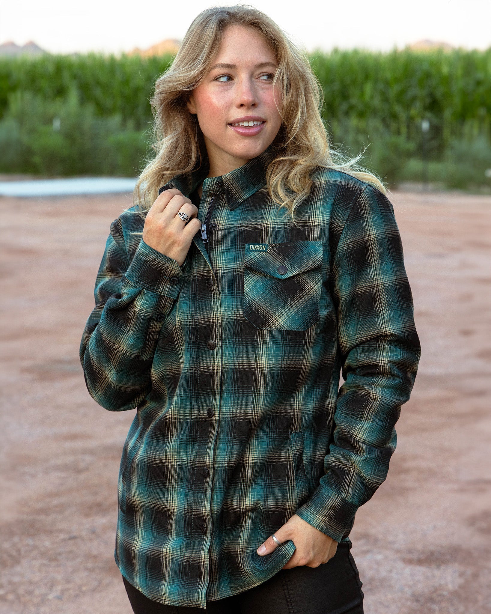 Women's High Country Quilted Flannel Jacket - Image 5