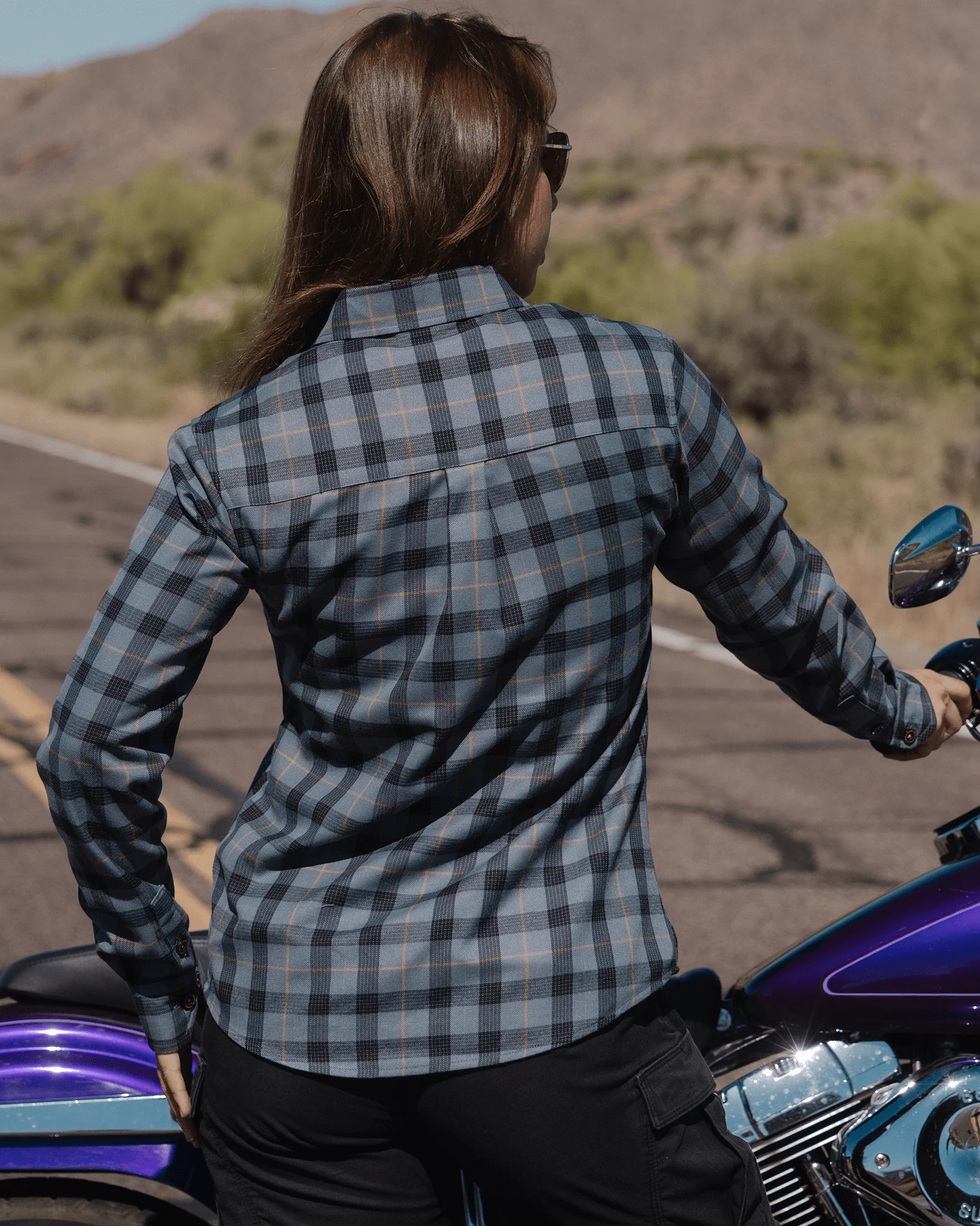 Women's Highway Ribbons Flannel - Image 3