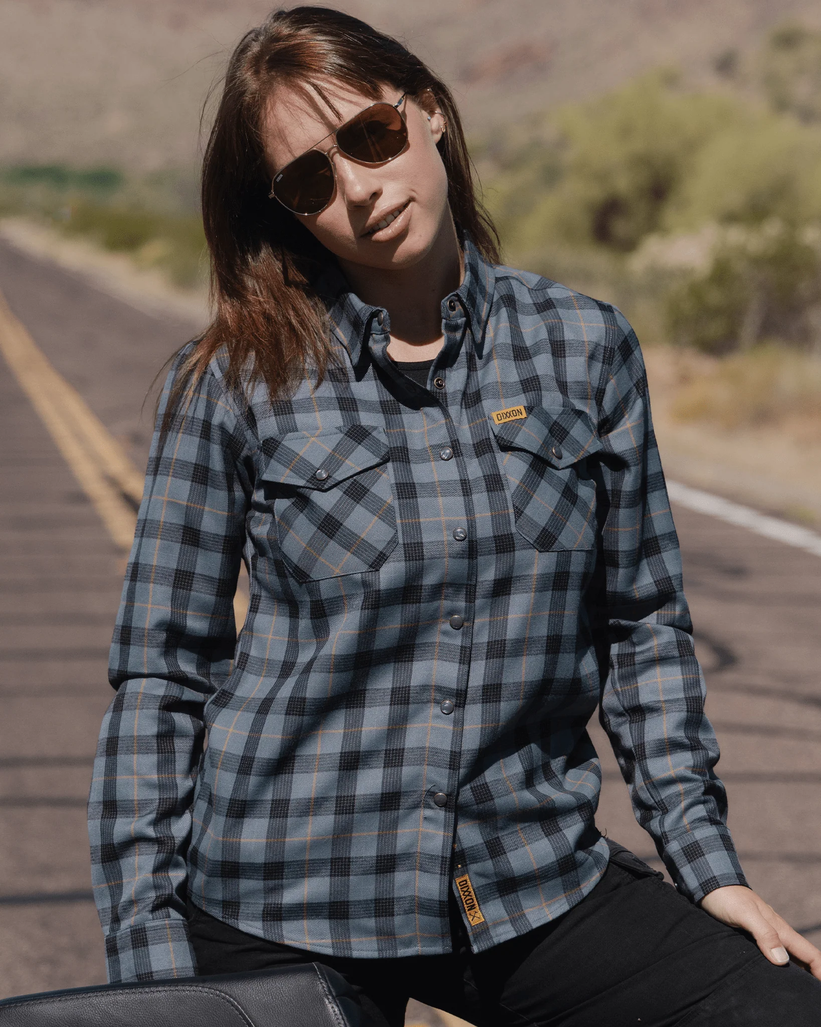 Women's Highway Ribbons Flannel - Image 6