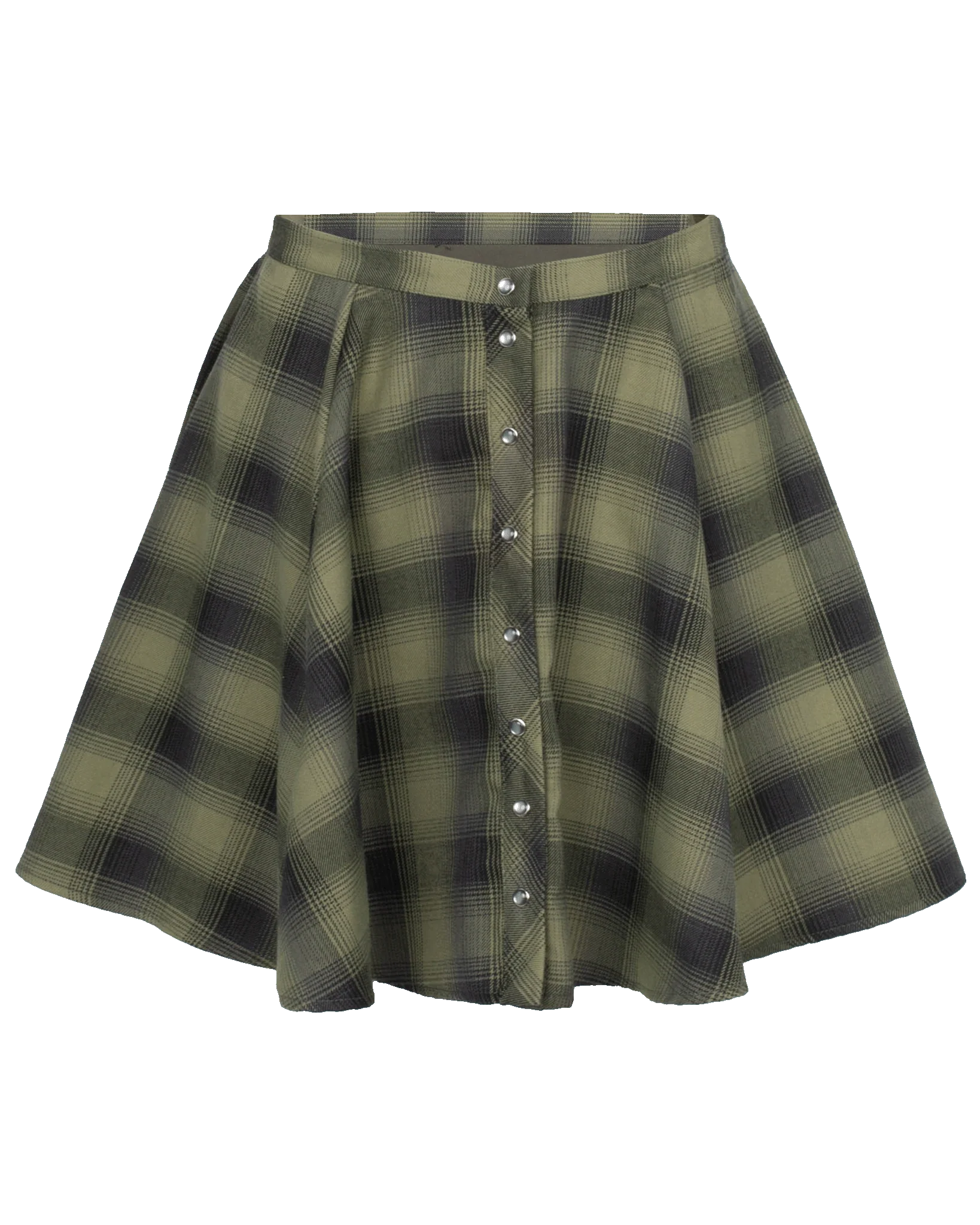 Women's Huntress Flannel Circle Skirt - Image 2