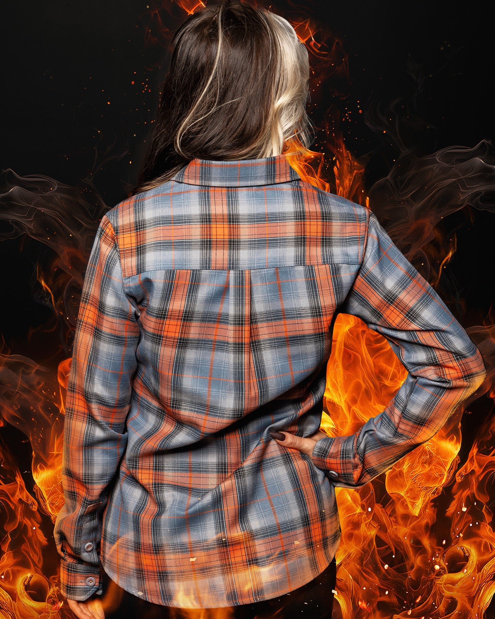 Women's Inferno Flannel - Image 3