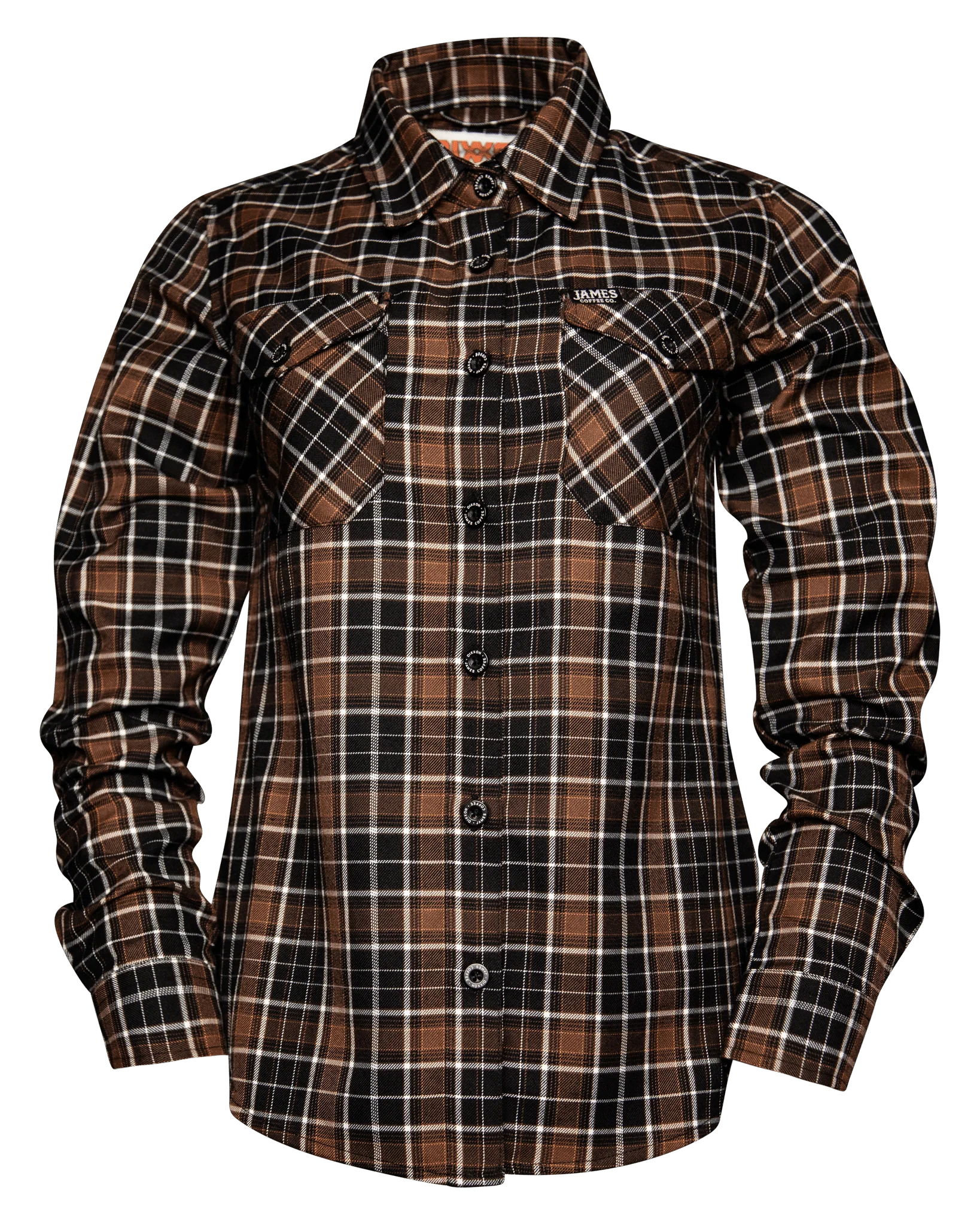 Women's James Coffee Co. Flannel - Image 2