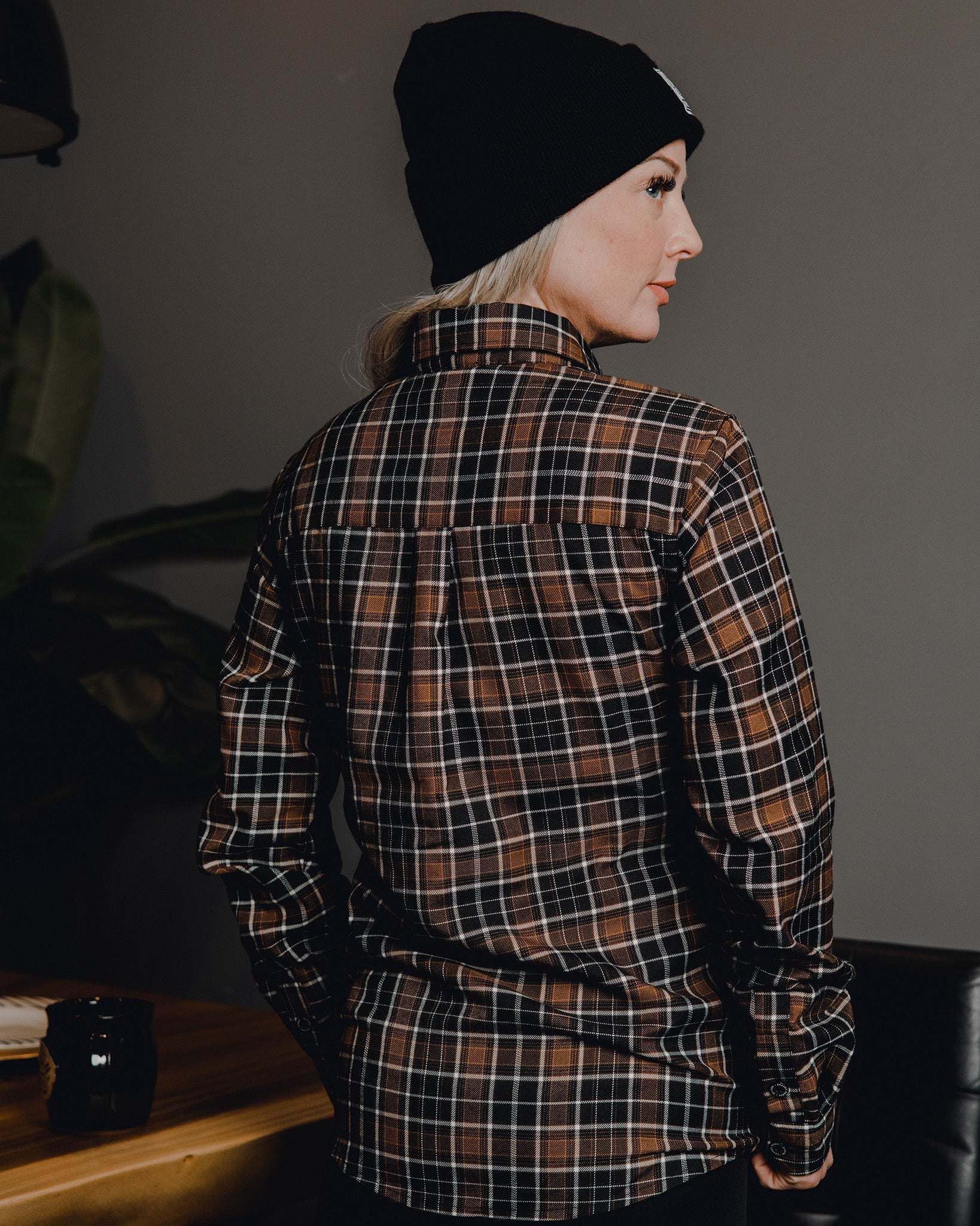 Women's James Coffee Co. Flannel - Image 3