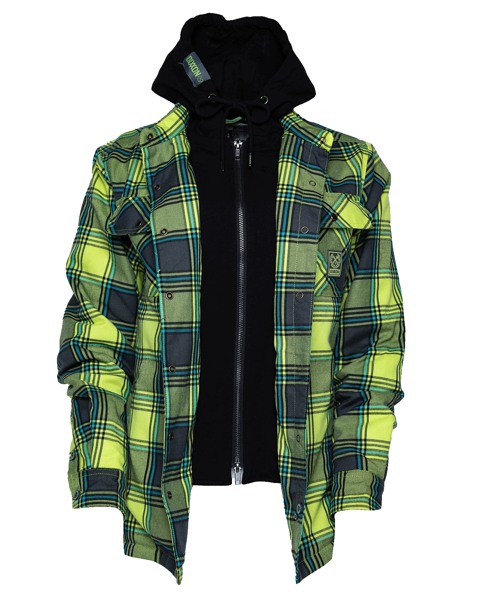 Women's Jobsite Hooded Flannel Jacket - Image 2