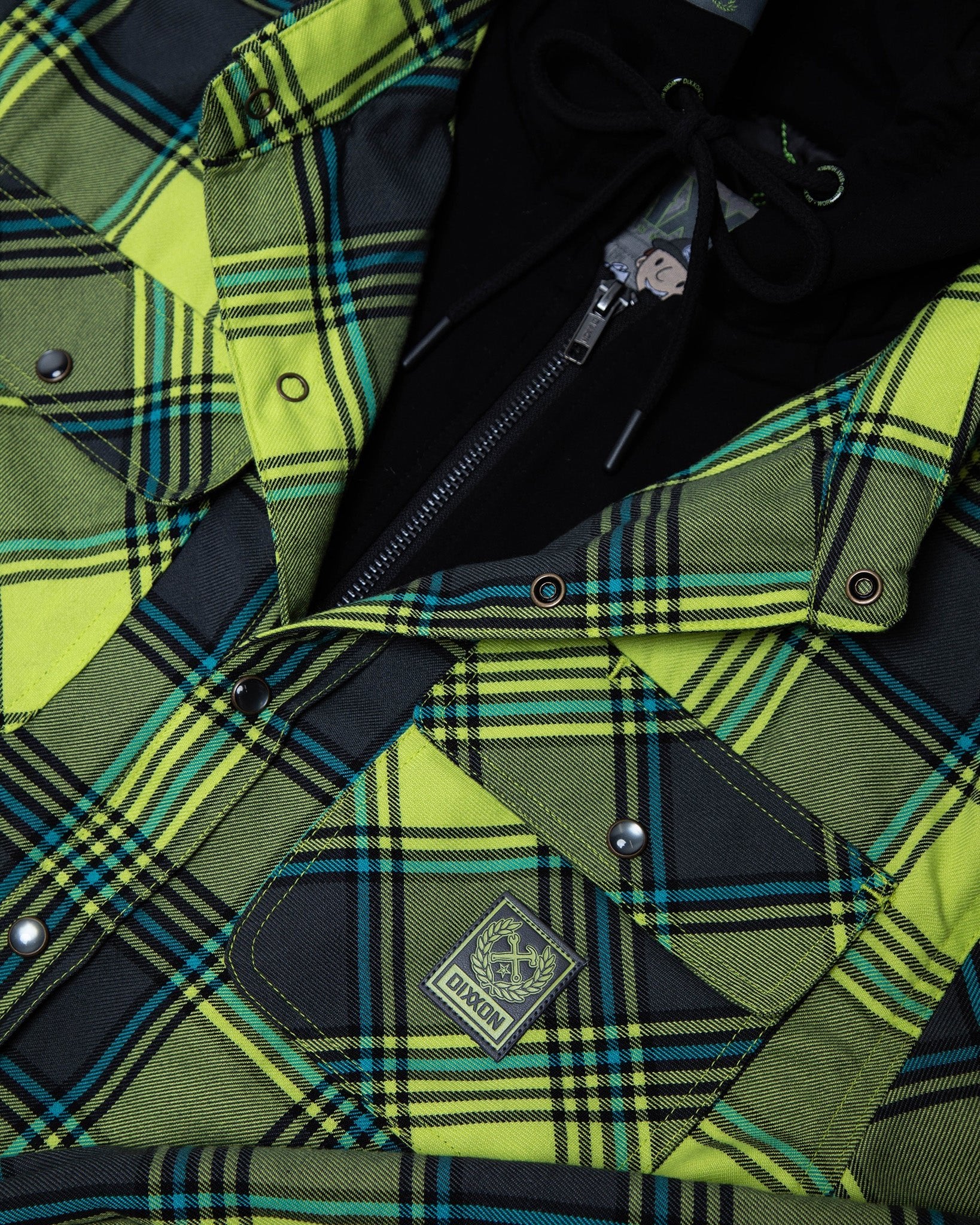 Women's Jobsite Hooded Flannel Jacket - Image 6