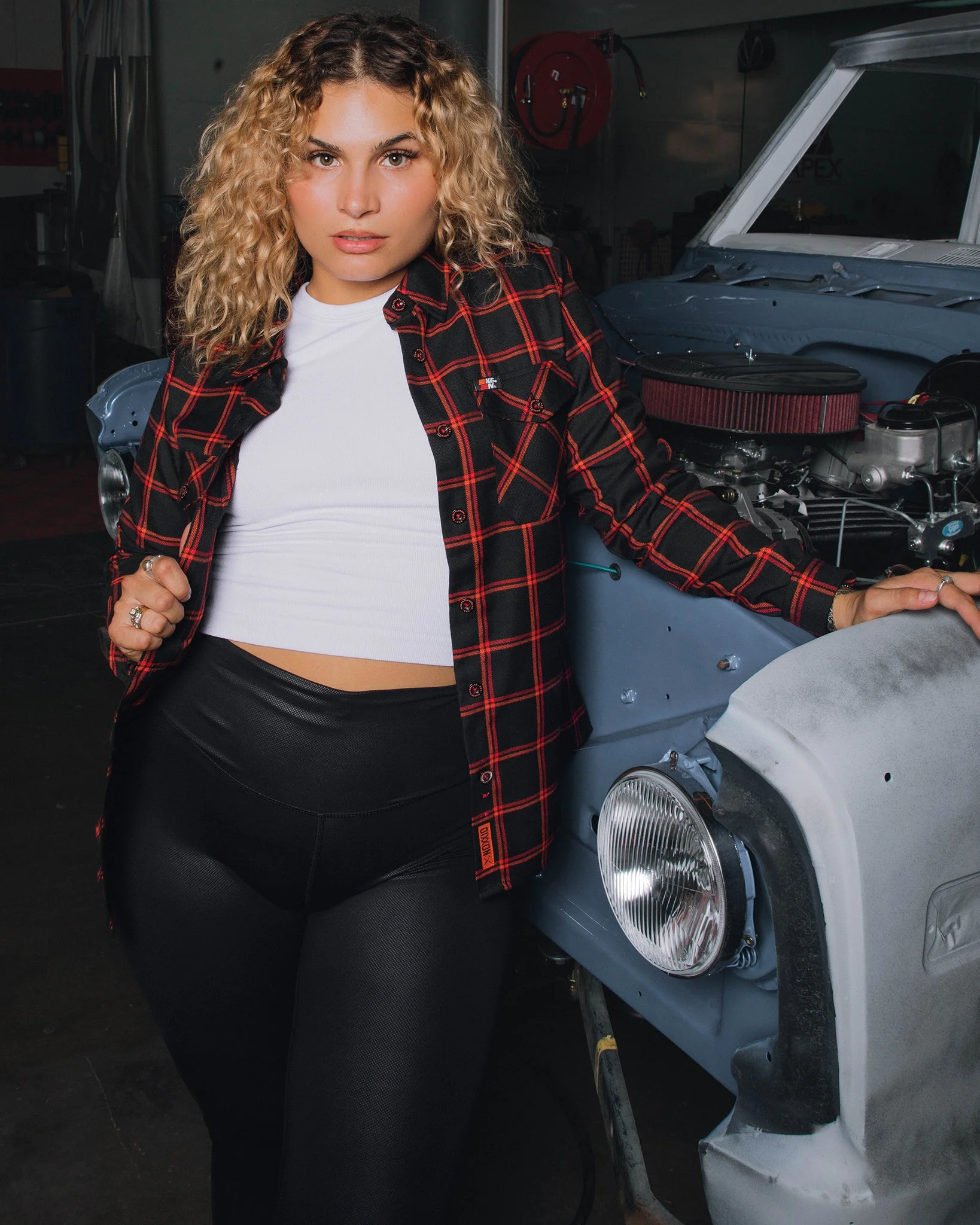 Women's K&N Filters Flannel - Image 8