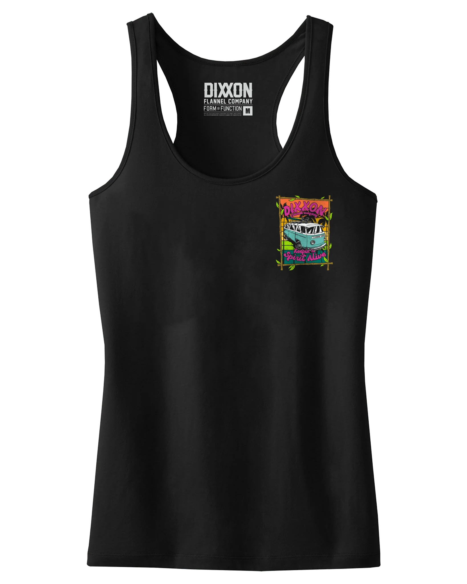 Women's Keepin' the Van Spirit Alive Fitted Tank - Black - Image 3