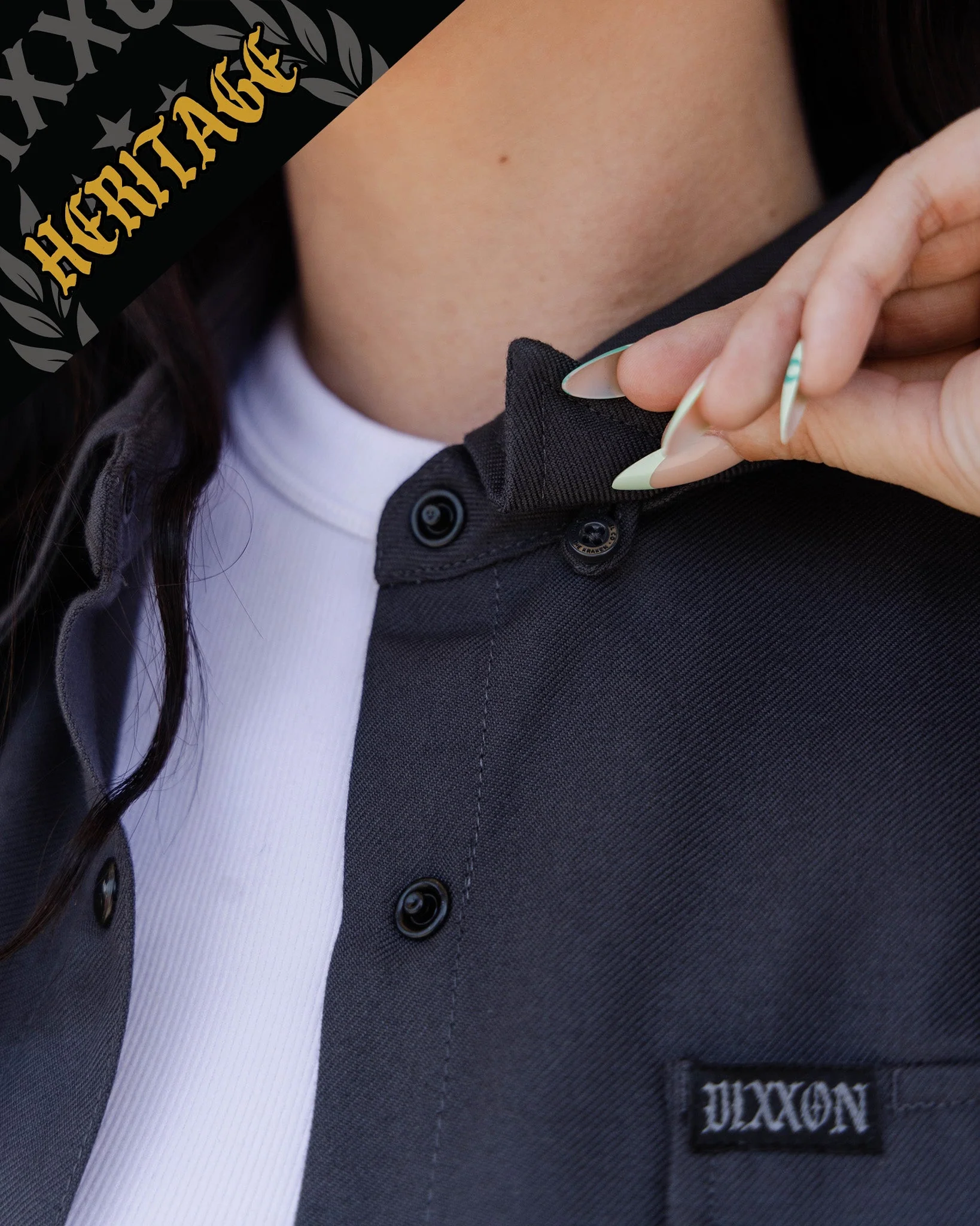 Women's Kraken Heritage Flannel - Image 3