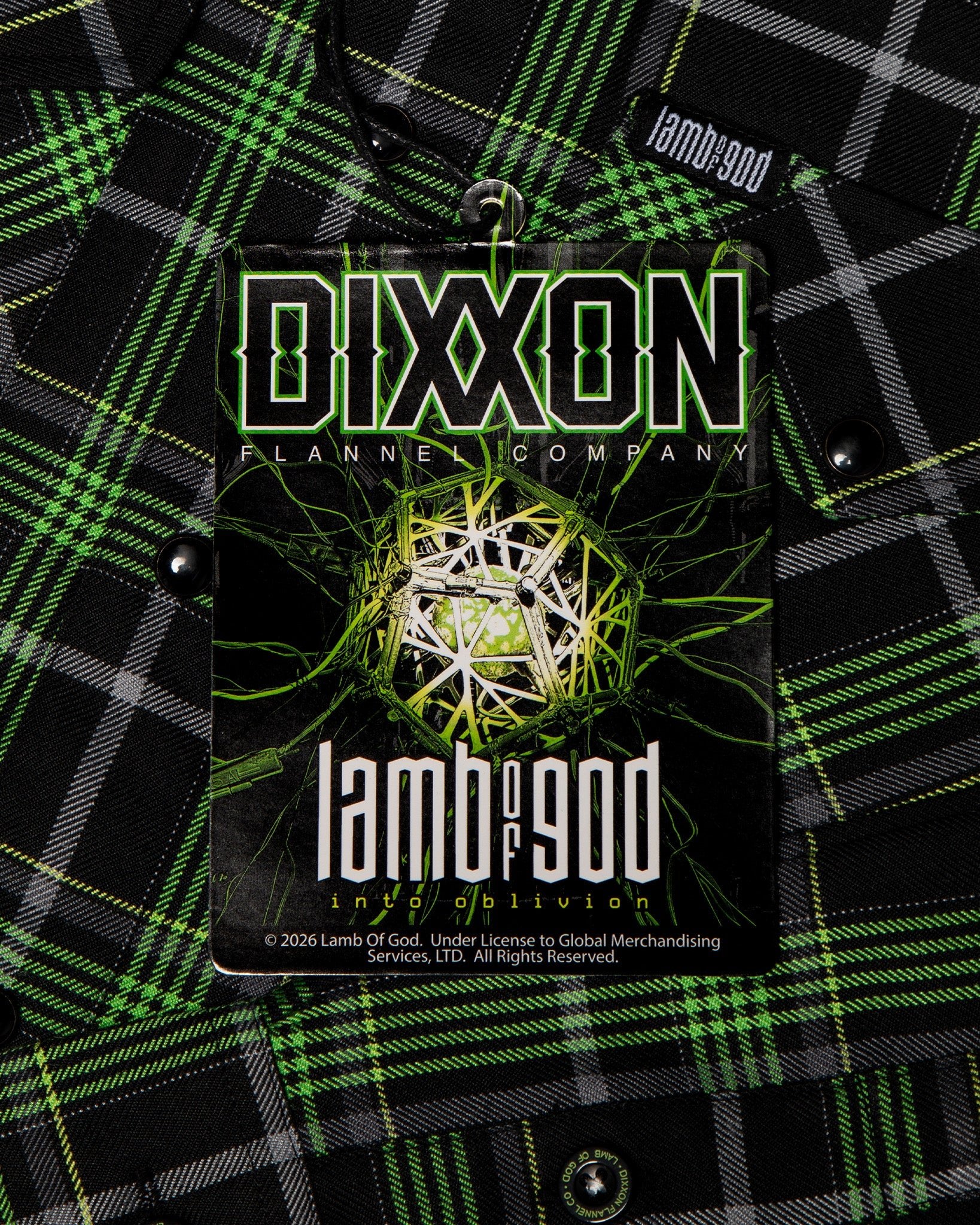 Women's Lamb of God 2026 Flannel - Image 5